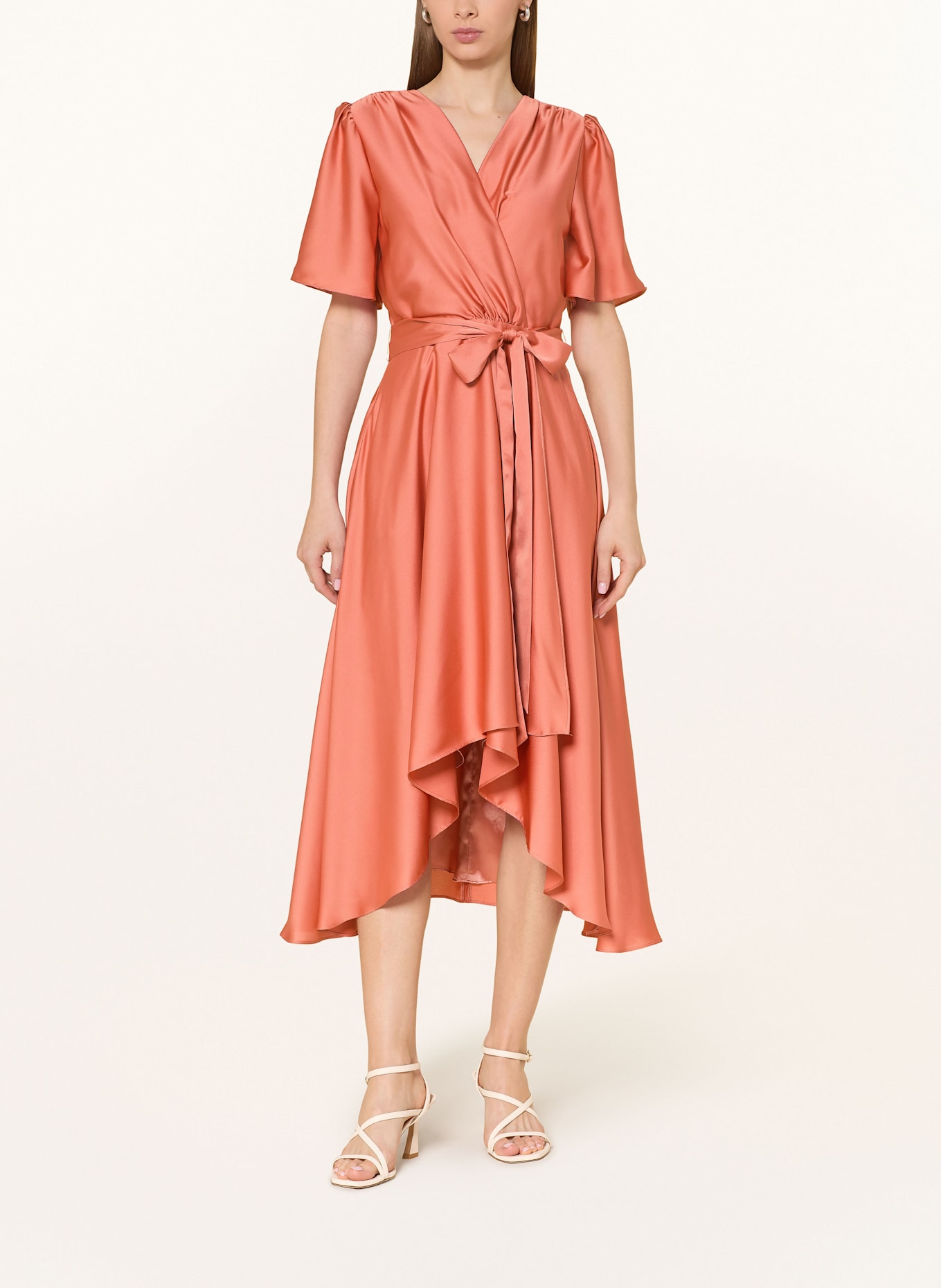 SWING Cocktailkleid: HELLROT