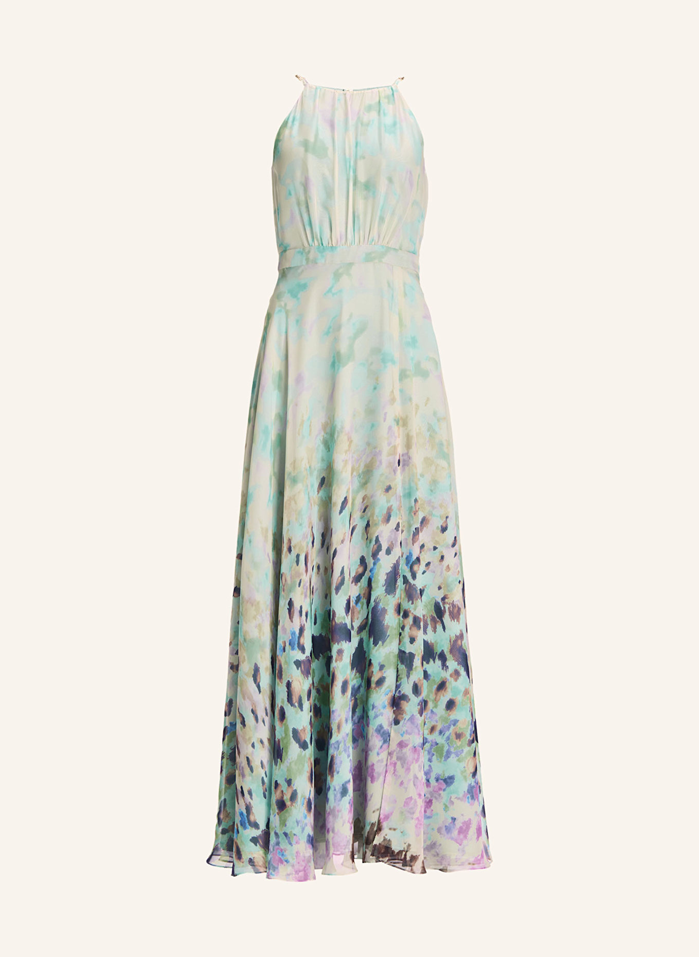 SWING Abendkleid: MINT/ HELLGRÜN/ LILA