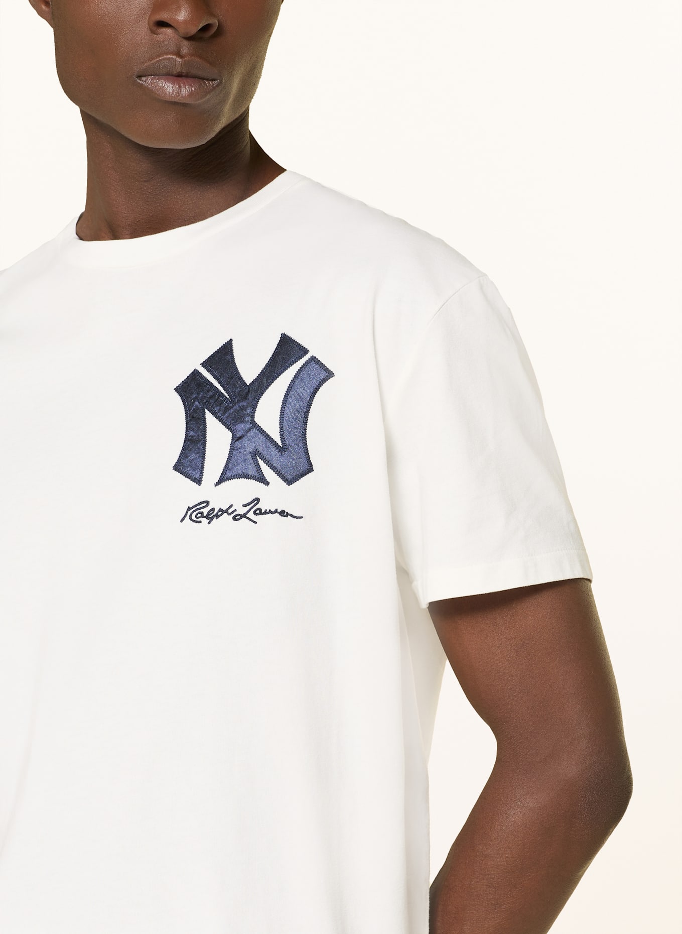 POLO RALPH LAUREN T-shirt YANKEES kolor biały
