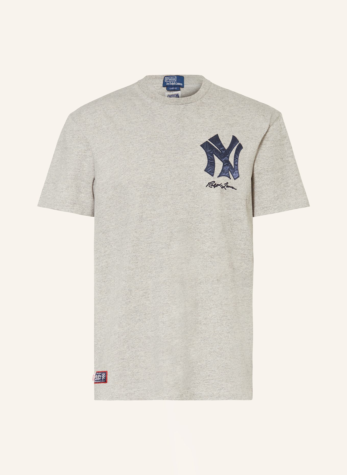 POLO RALPH LAUREN T-Shirt YANKEES: GRAU