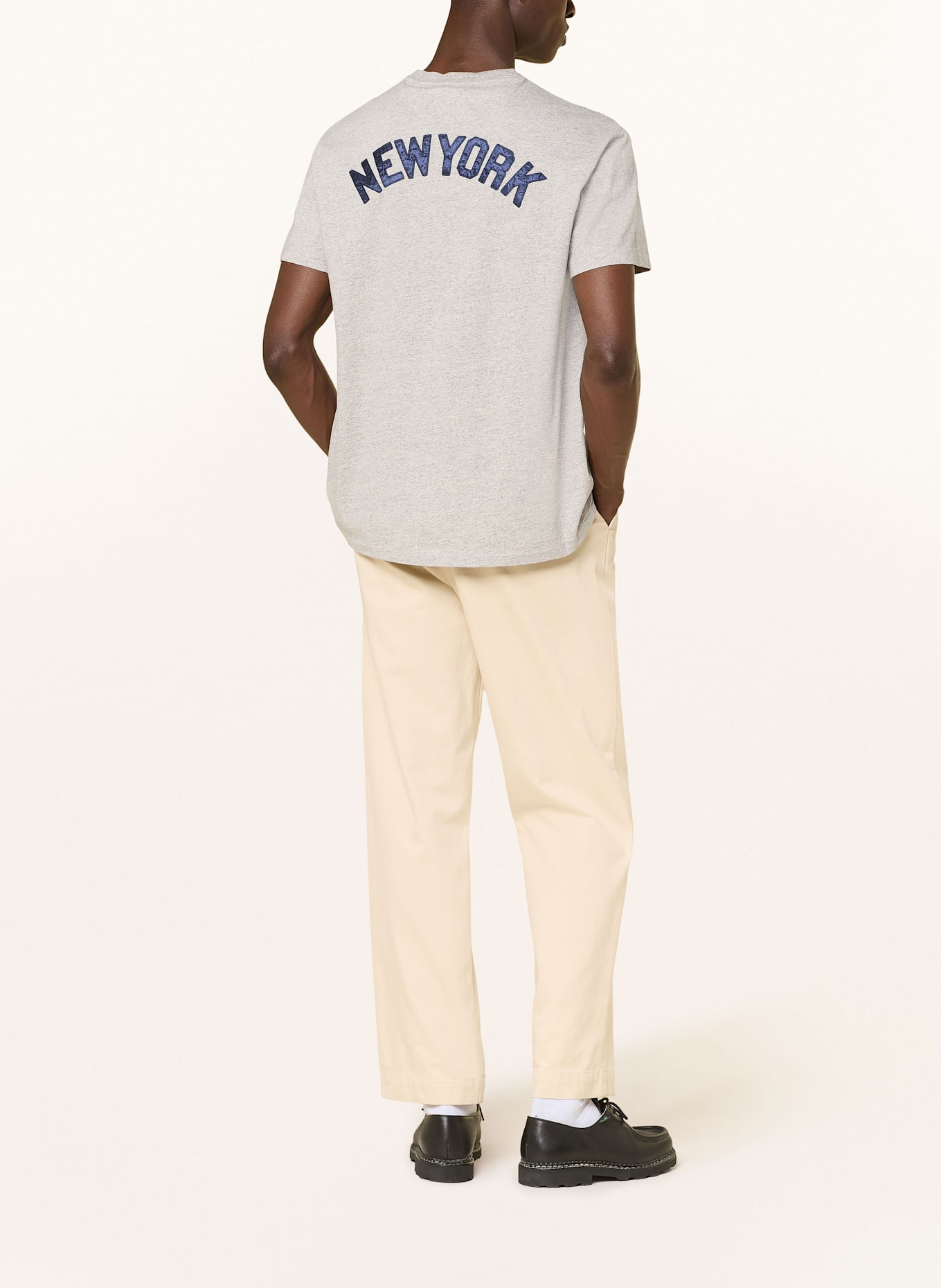 POLO RALPH LAUREN T-Shirt YANKEES: GRAU
