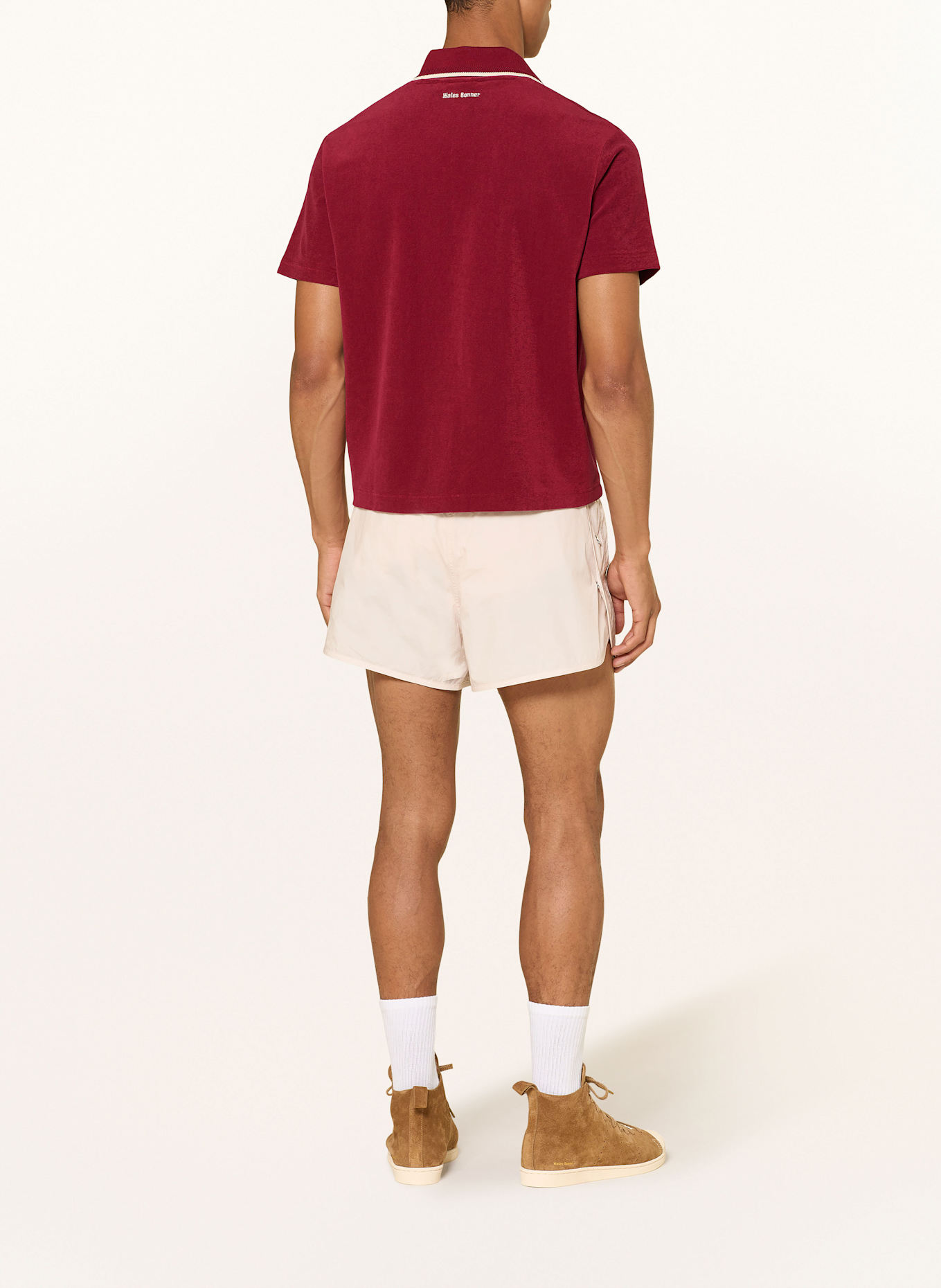 adidas Frottee-Poloshirt WB TLG: DUNKELROT