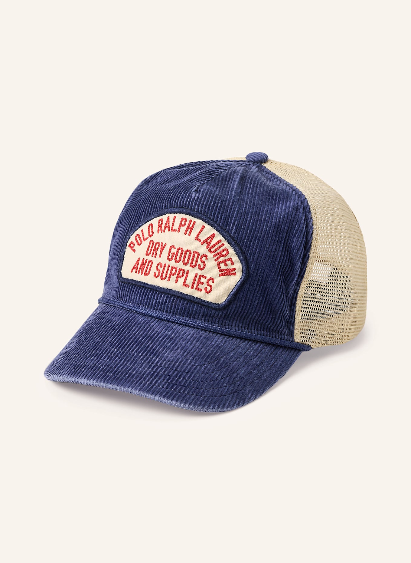 POLO RALPH LAUREN Cap: HELLLILA/ ECRU