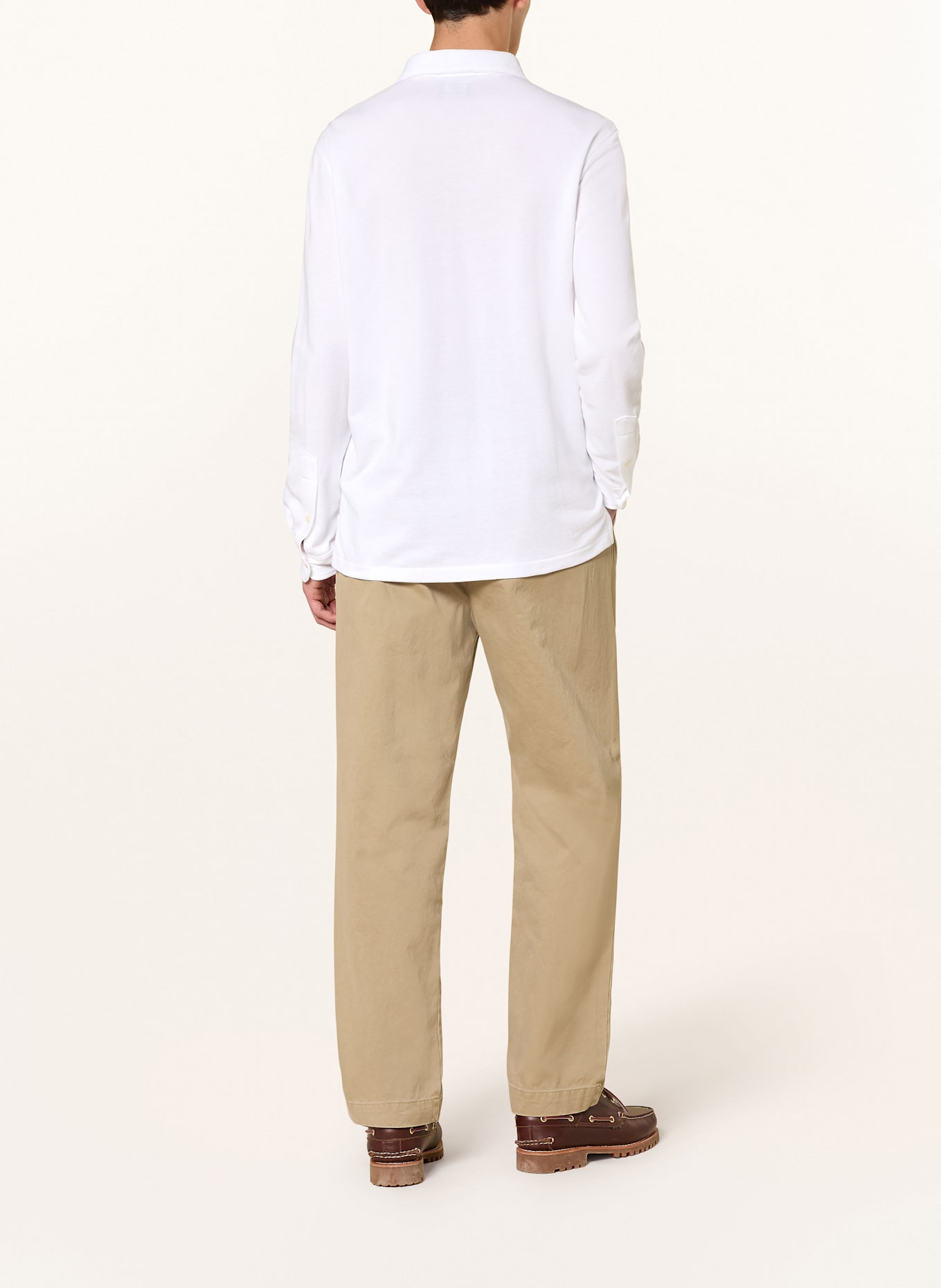 POLO RALPH LAUREN Piqué-Poloshirt Classic Fit: WEISS