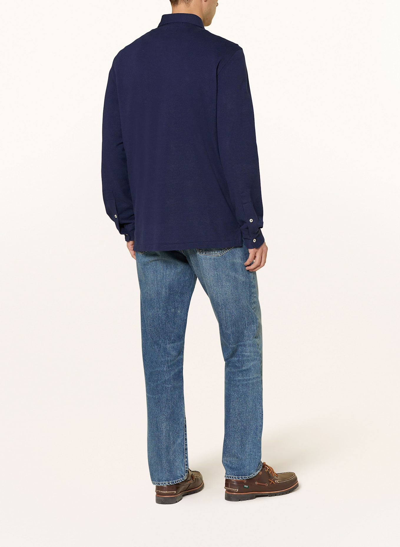POLO RALPH LAUREN Piqué polo shirt classic fit: DARK BLUE