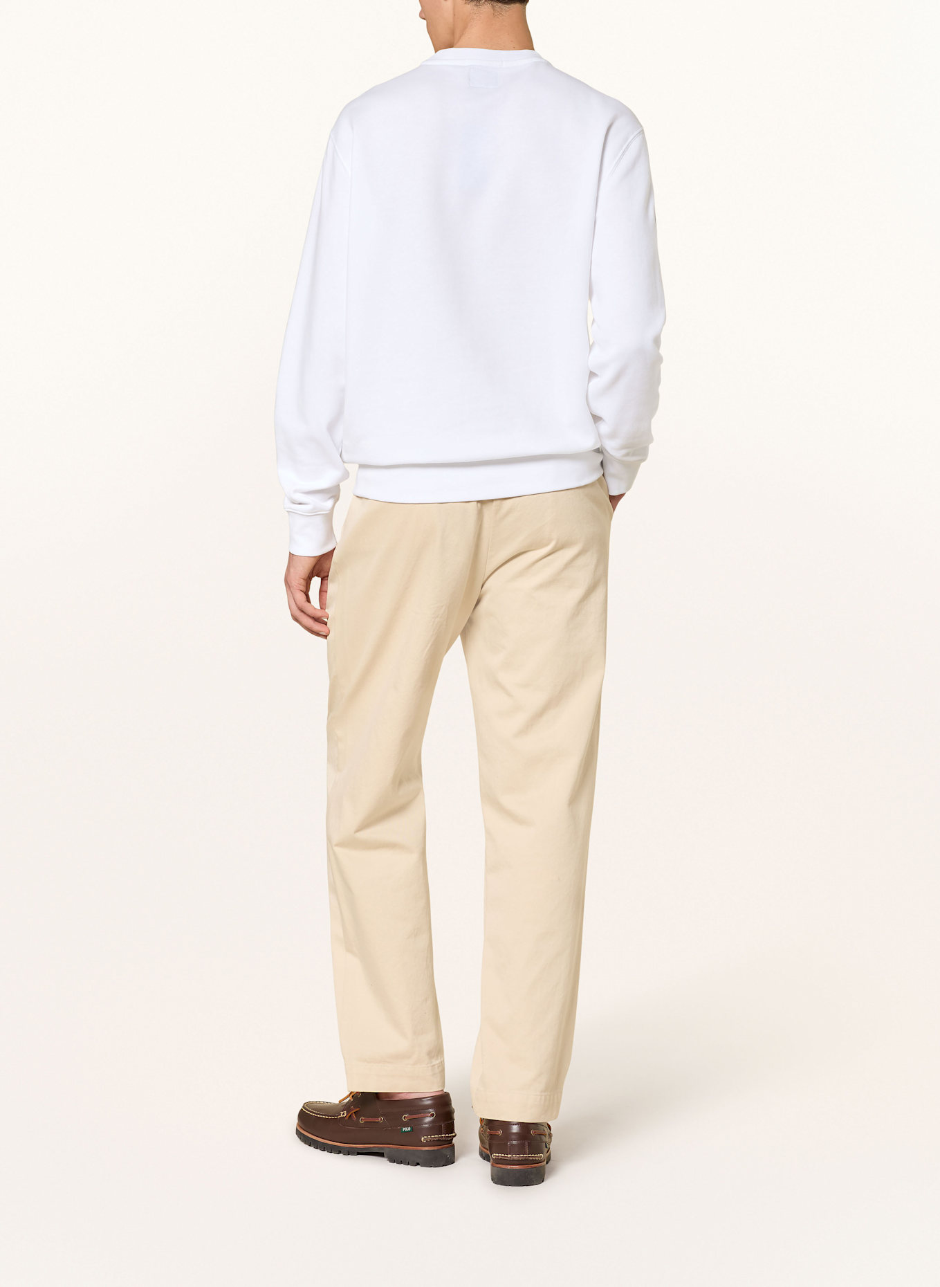 POLO RALPH LAUREN Mikina: BÍLÁ