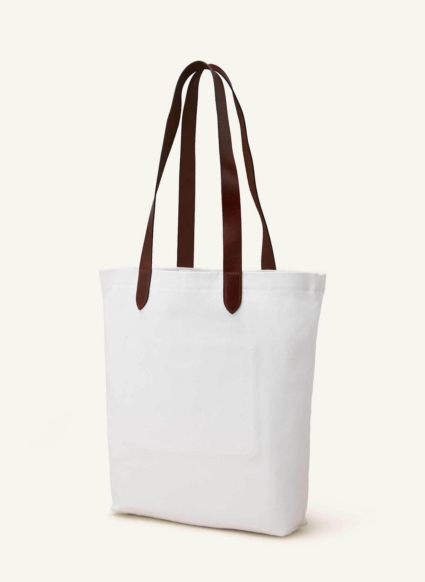 POLO RALPH LAUREN Shopper MEDIUM: ECRU
