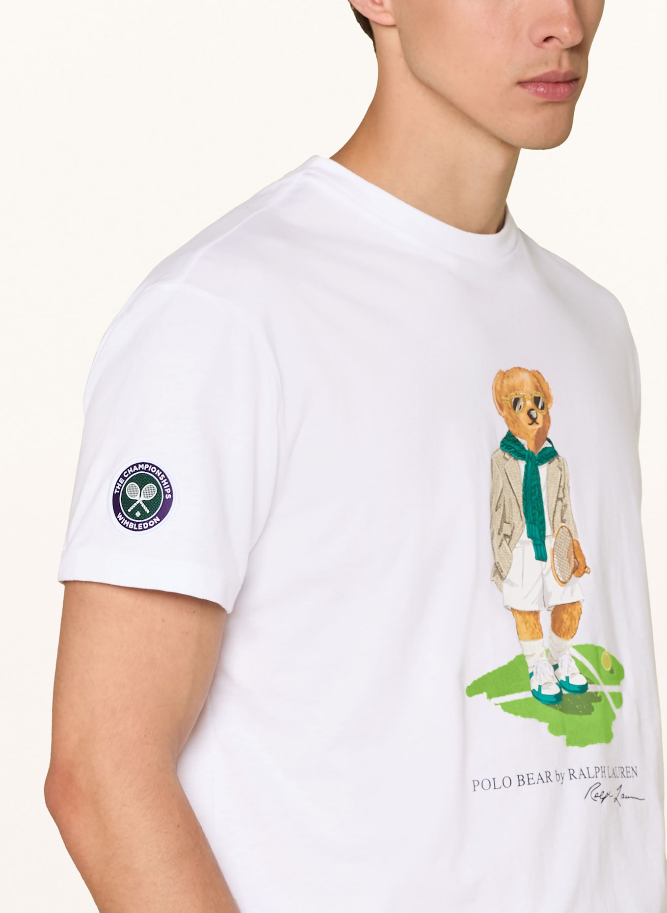 POLO RALPH LAUREN T-Shirt: CREME