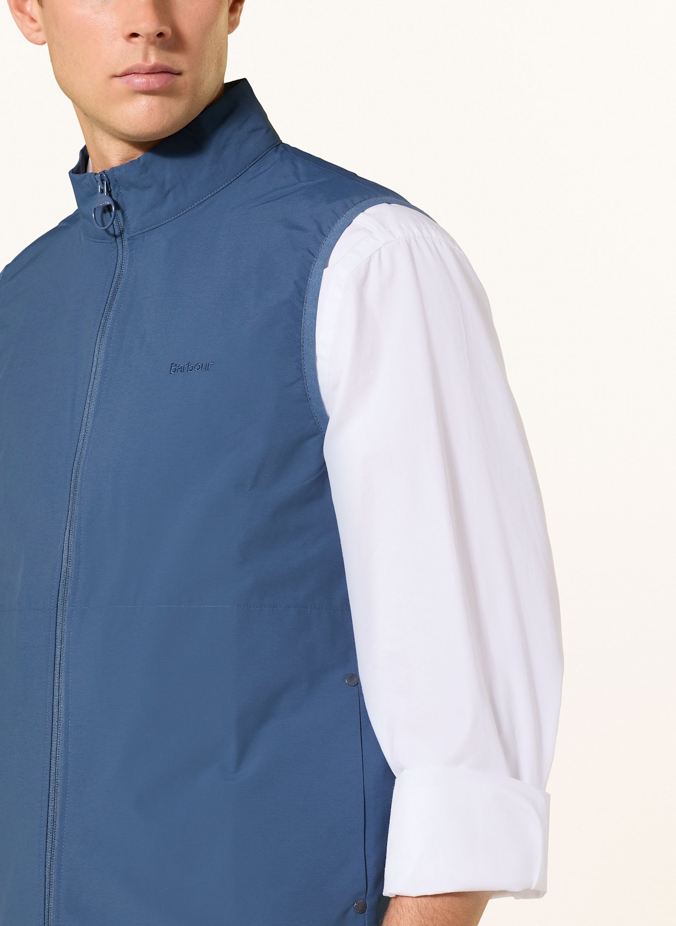 Barbour Weste RYE: BLAU
