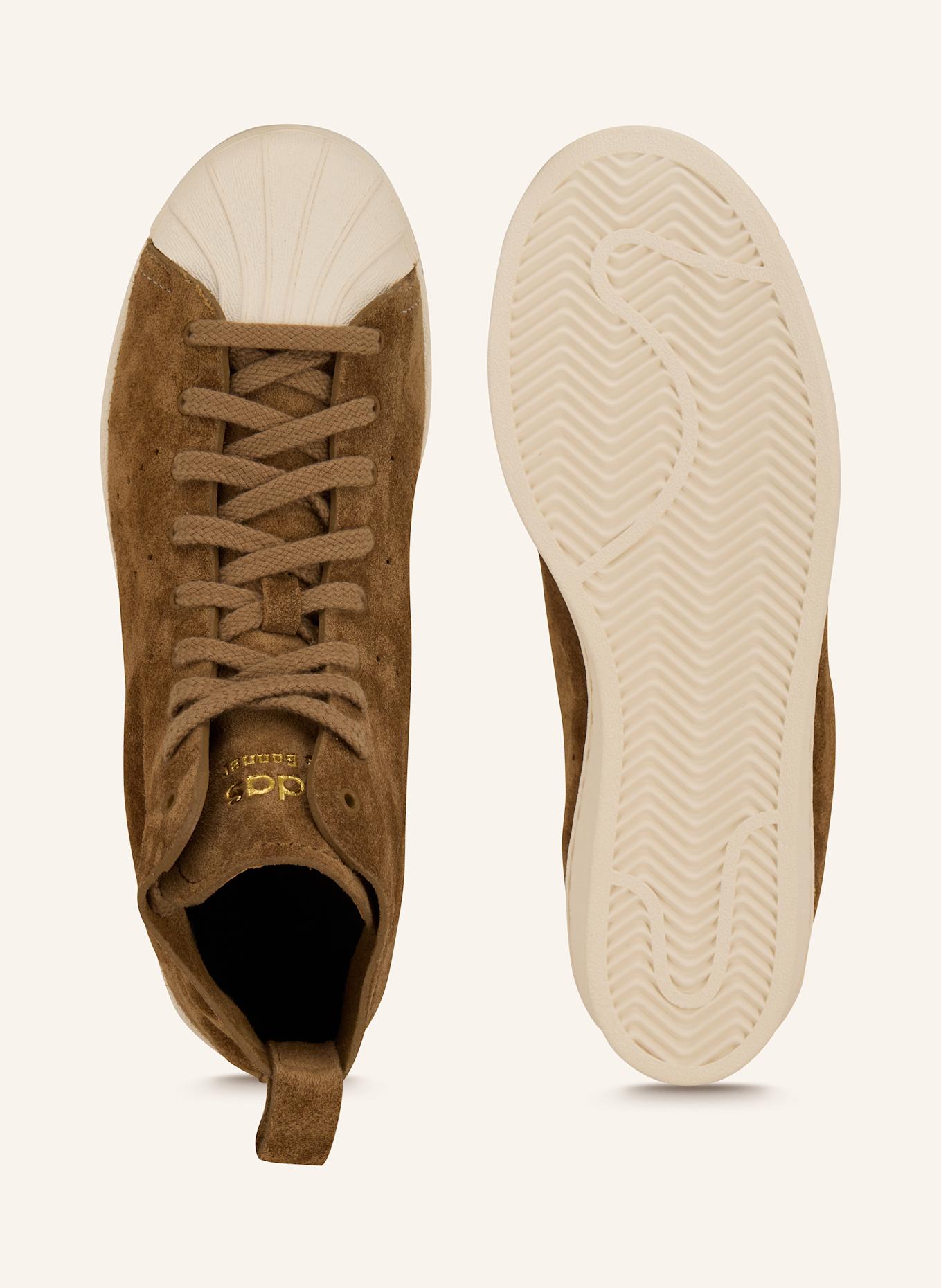 adidas Originals Wysokie sneakersy WB SUPERSTAR: BRĄZOWY