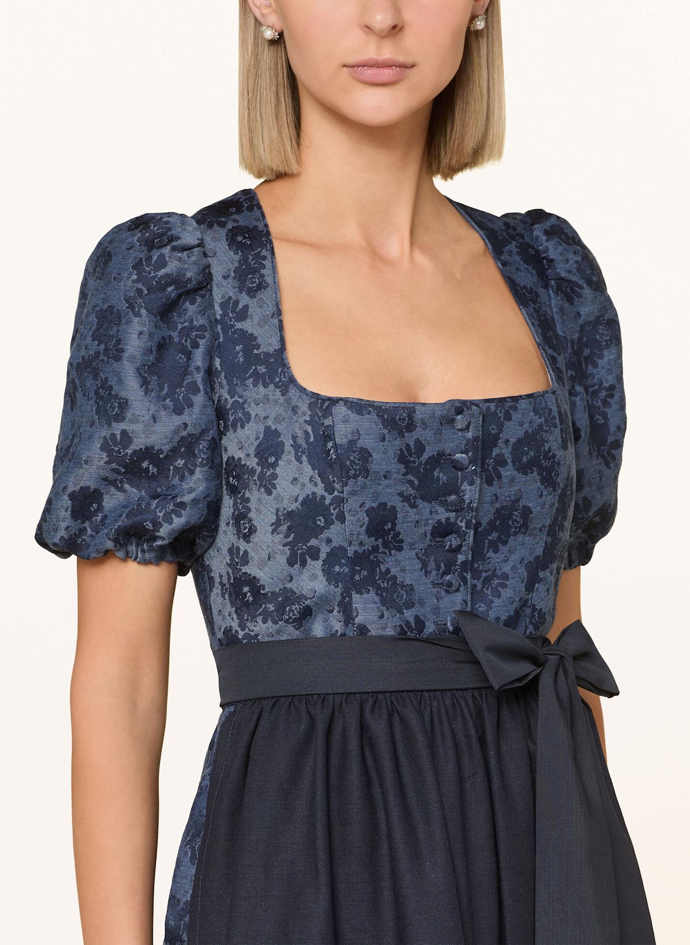 LIMBERRY Dirndl CORALIE mit zweiter Schürze: DUNKELBLAU / BLAU