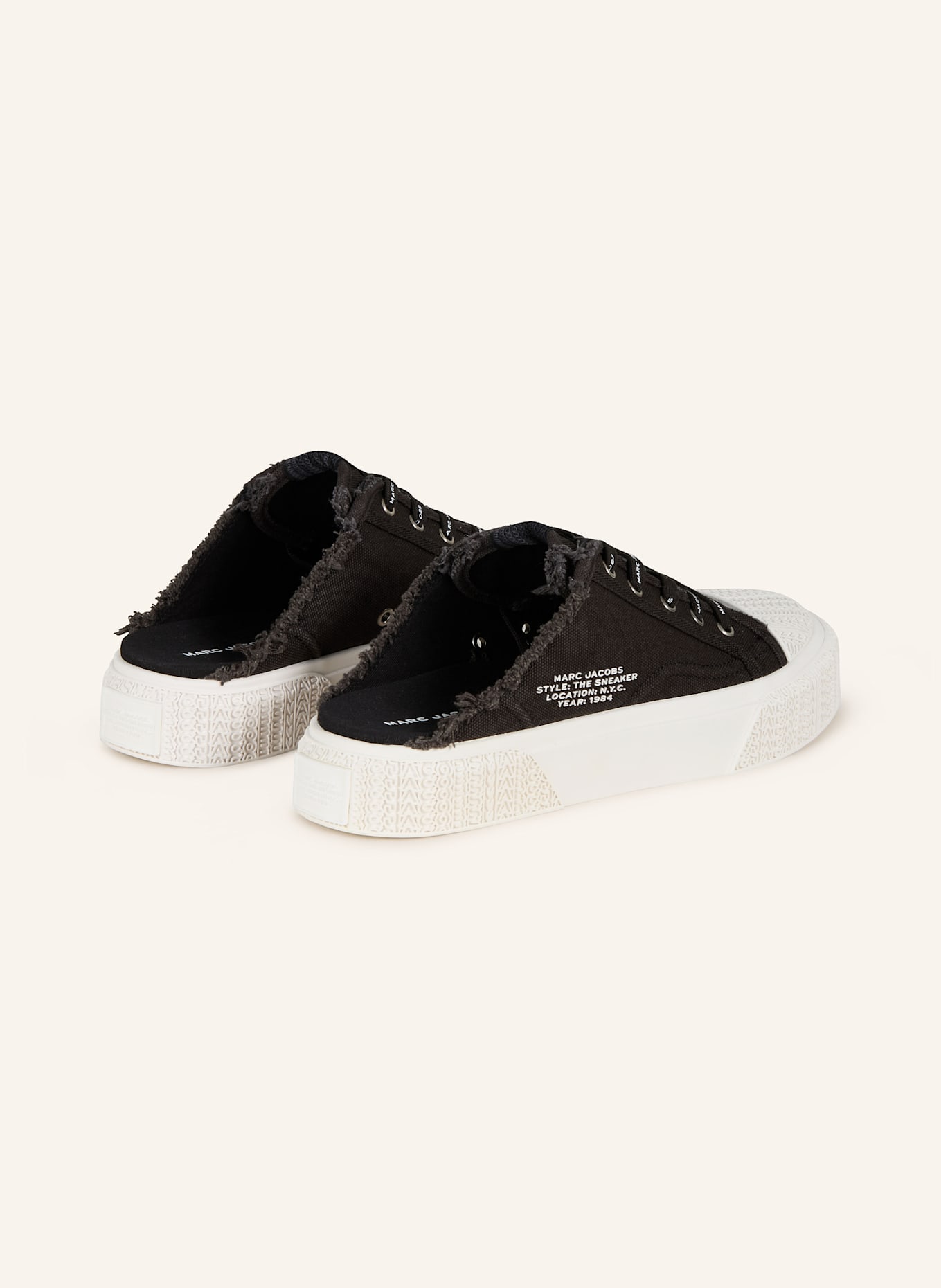MARC JACOBS Plateau-Mules THE SNEAKER MULE: SCHWARZ