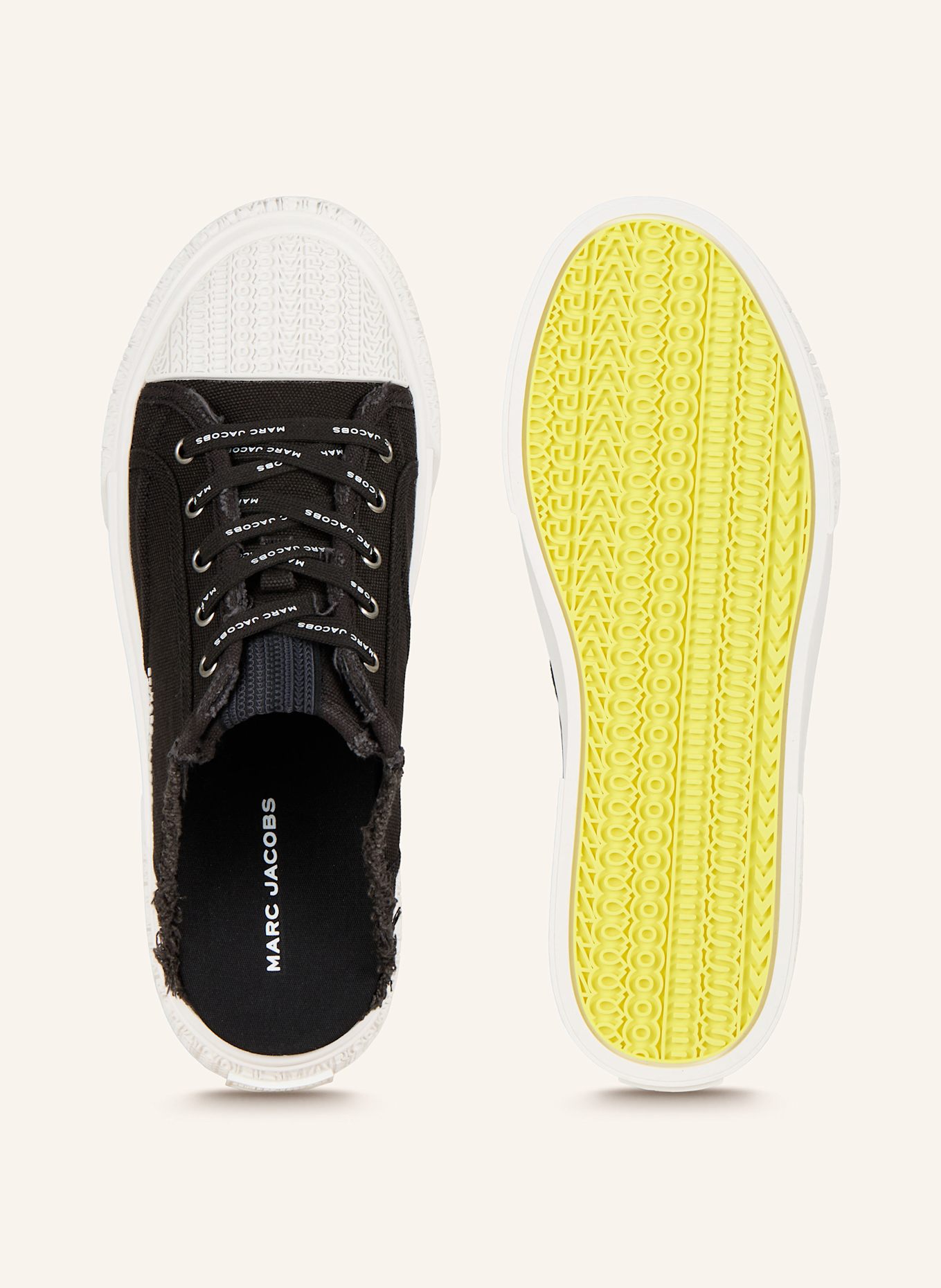 MARC JACOBS Plateau-Mules THE SNEAKER MULE: SCHWARZ