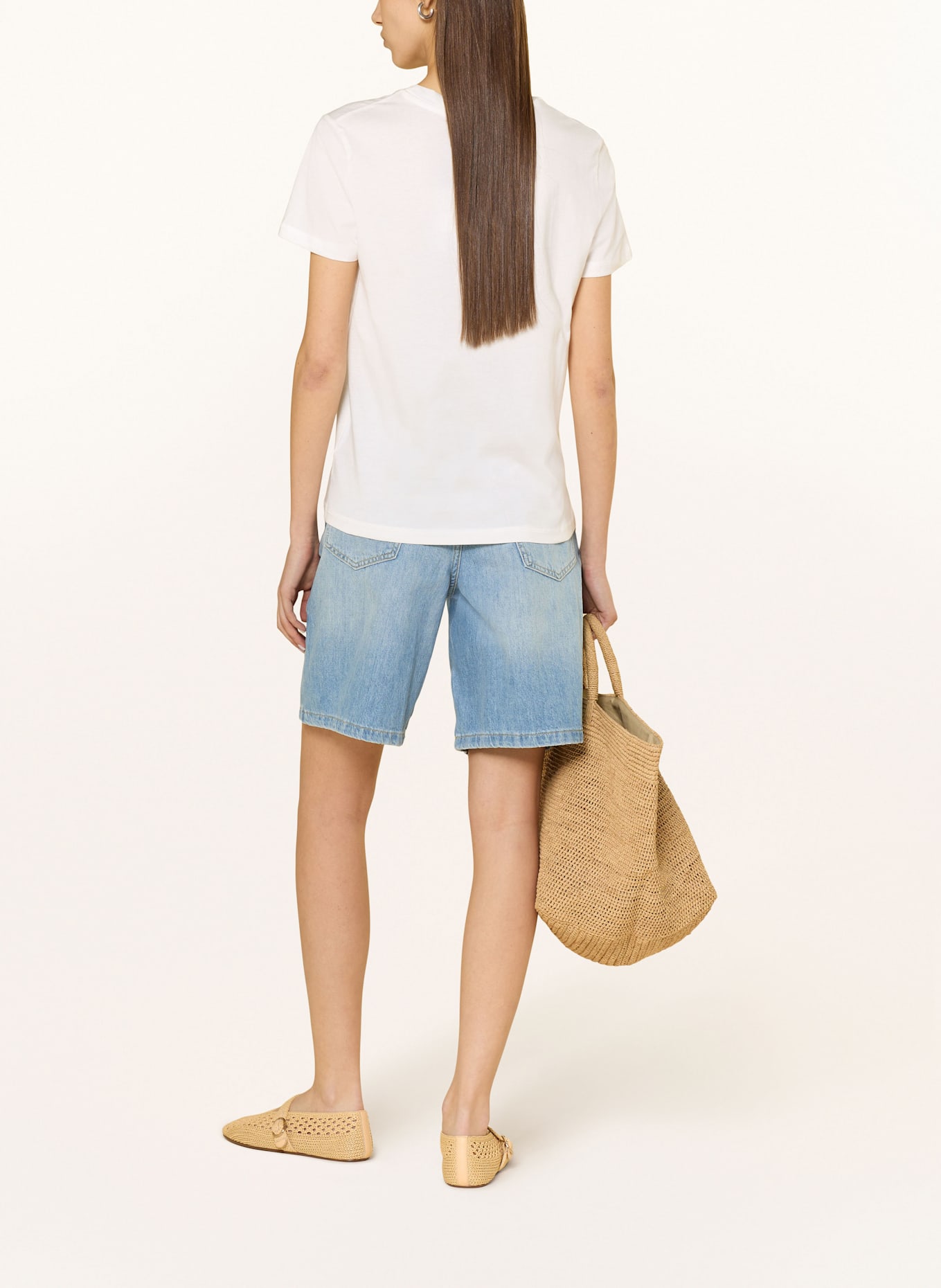 ICHI T-Shirt IHCAMINO: WEISS