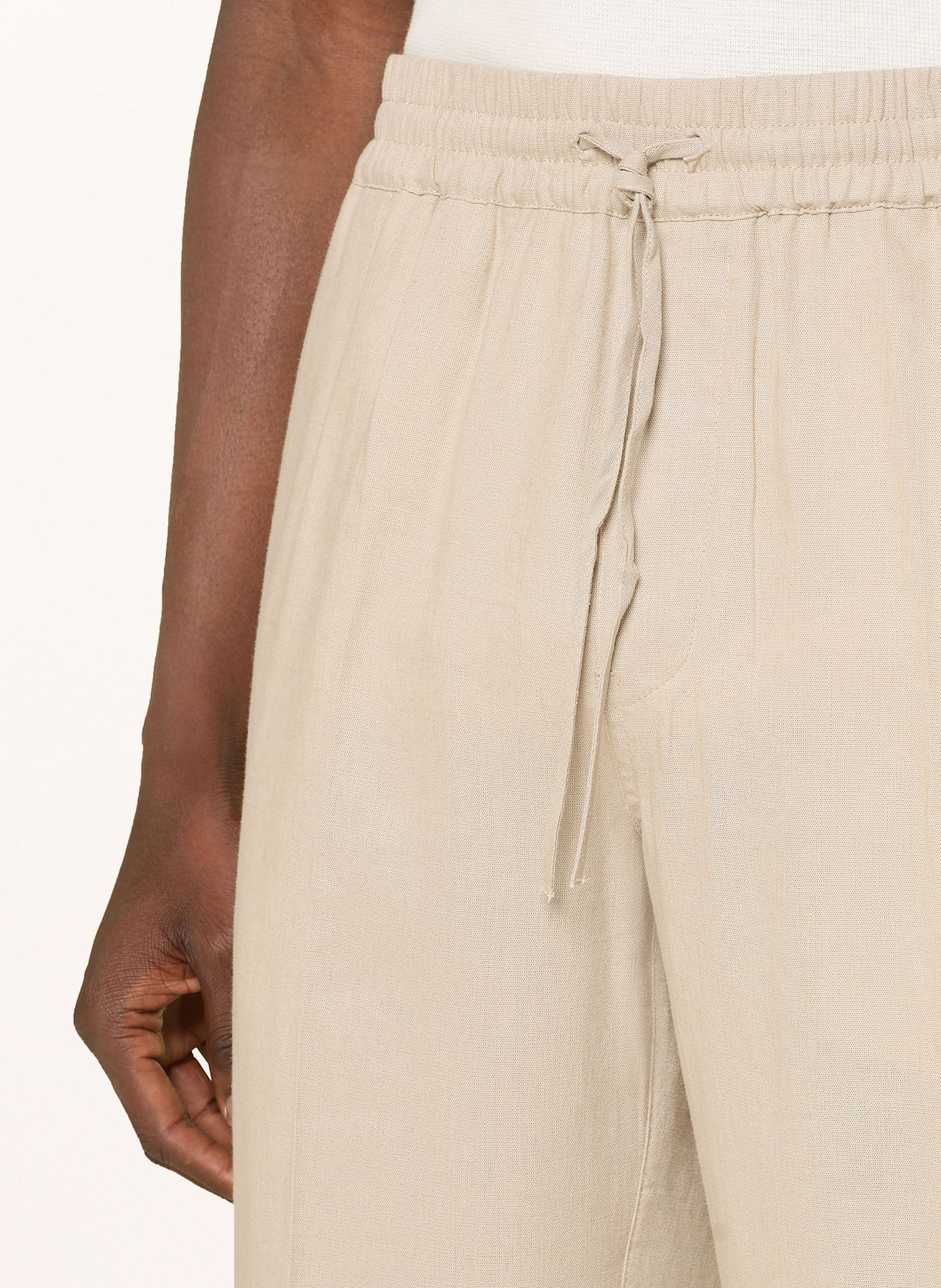 ARMEDANGELS Hose LUKAA mit Leinen: BEIGE