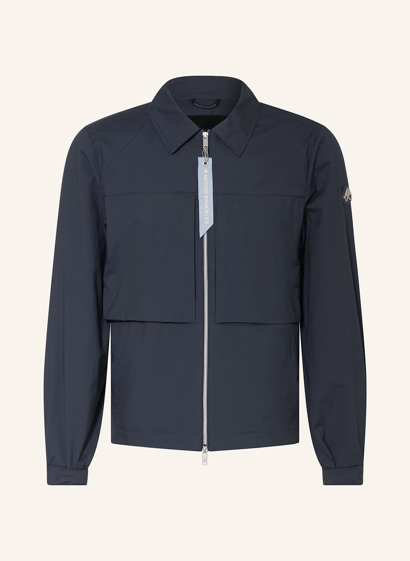 MOOSE KNUCKLES Veste WAVERLY: BLEU FONCÉ