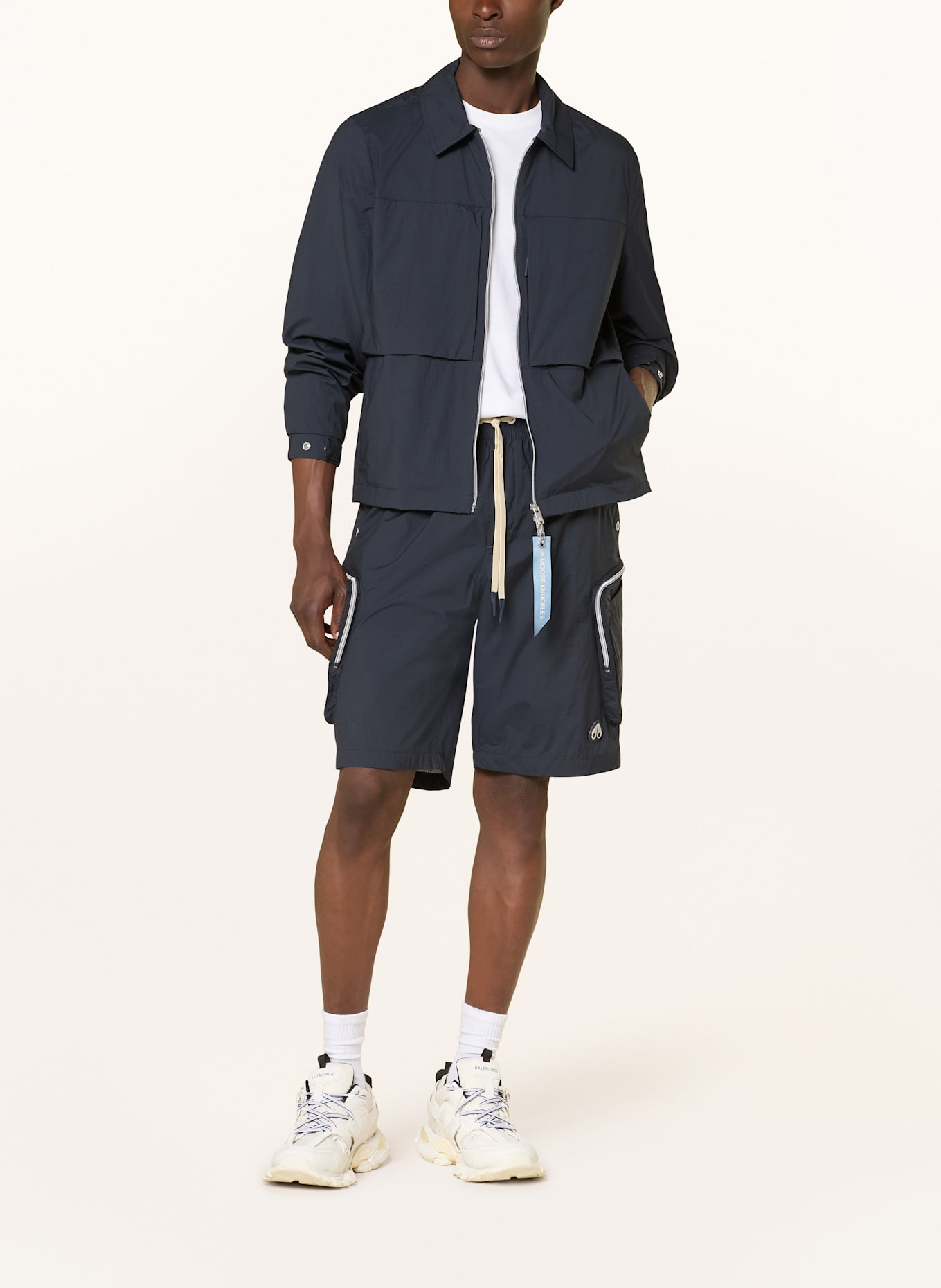 MOOSE KNUCKLES Veste WAVERLY: BLEU FONCÉ