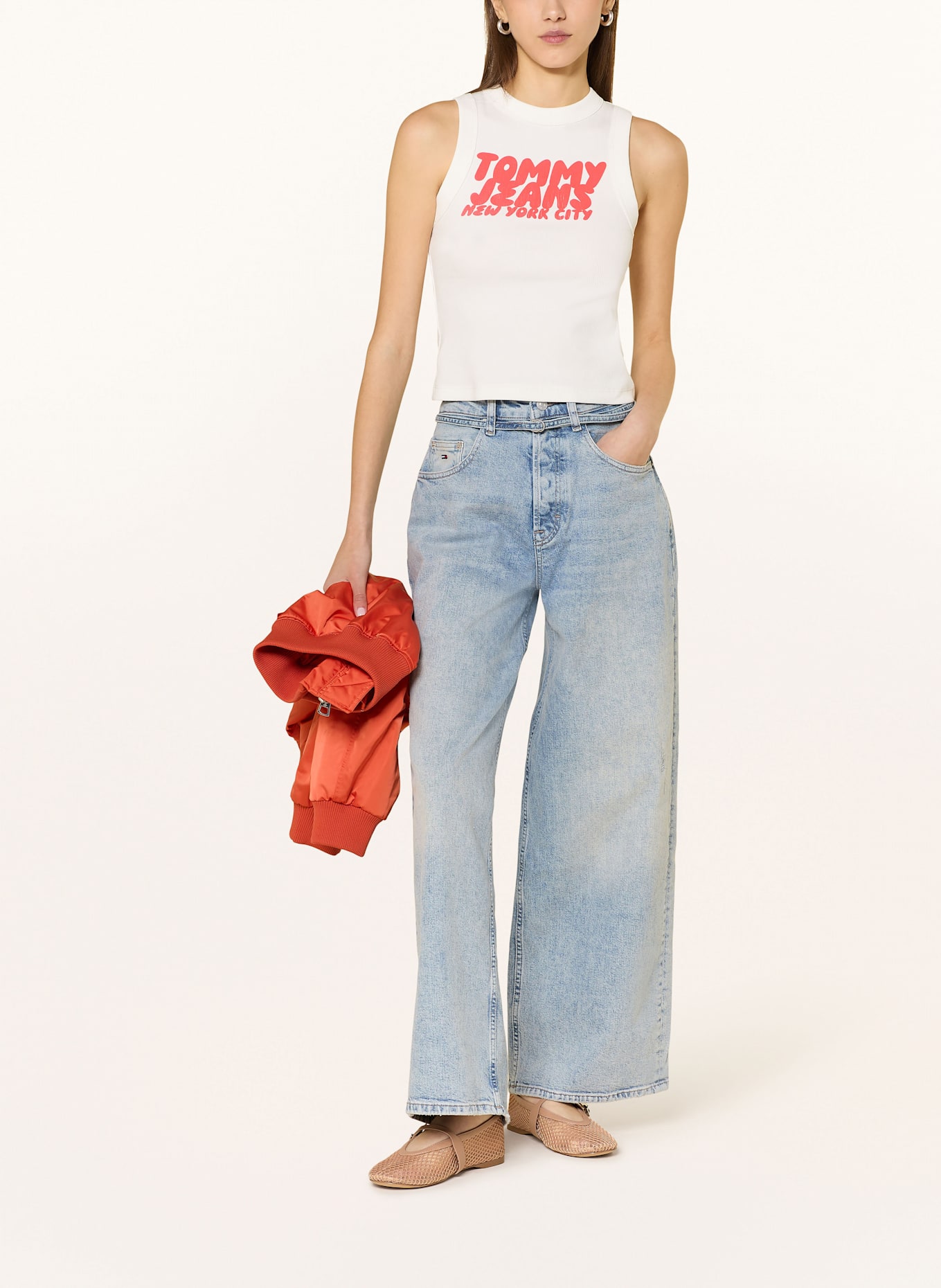 TOMMY JEANS Straight Jeans CHARLIE: 1A5 Denim Mid Light Blue