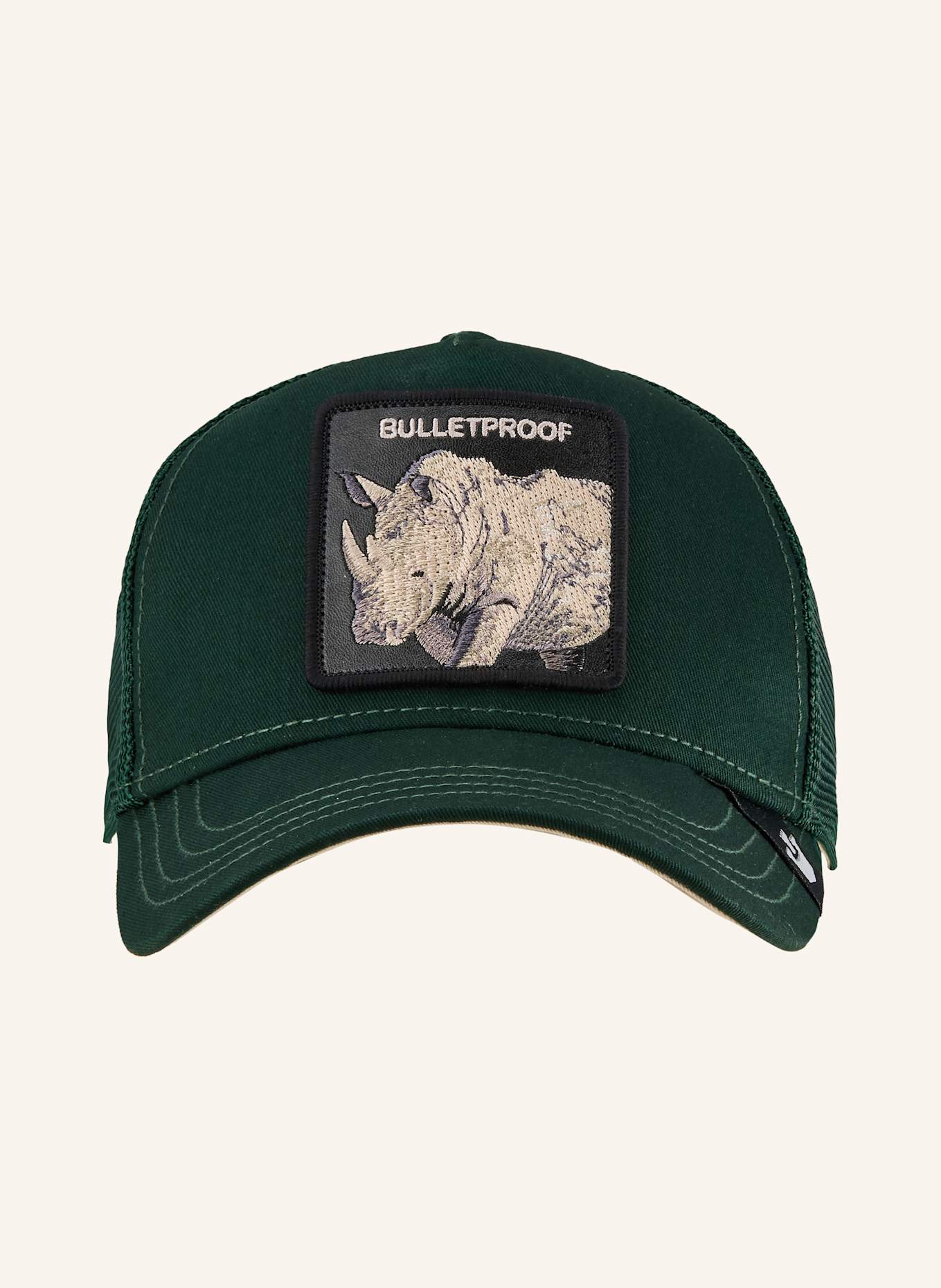 GOORIN BROS. Cap THE BULLETPROOF RHINO: DUNKELGRÜN