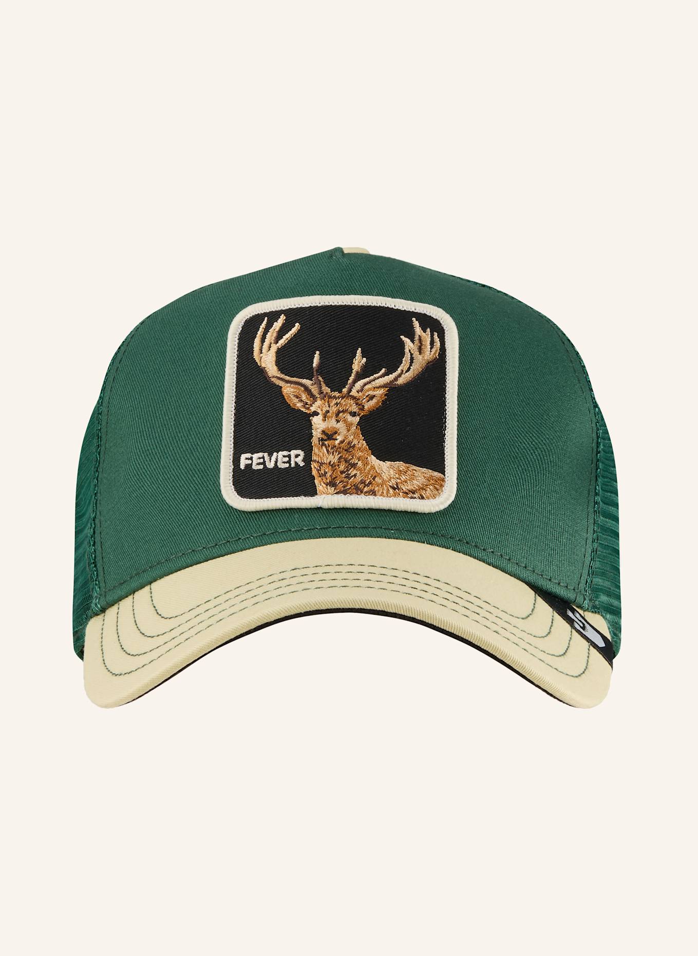 GOORIN BROS. Cap THE STAG: GRØN / LYSEGUL