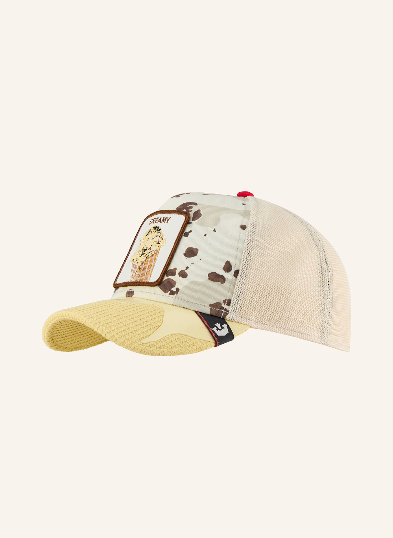 GOORIN BROS. Cap COOKIES NCREAM: LIGHT YELLOW / DARK BROWN