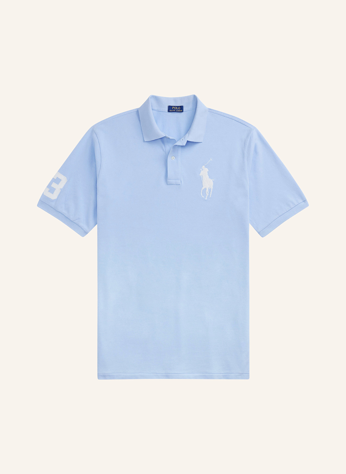 POLO RALPH LAUREN Big & Tall Piqué-Poloshirt: HELLBLAU
