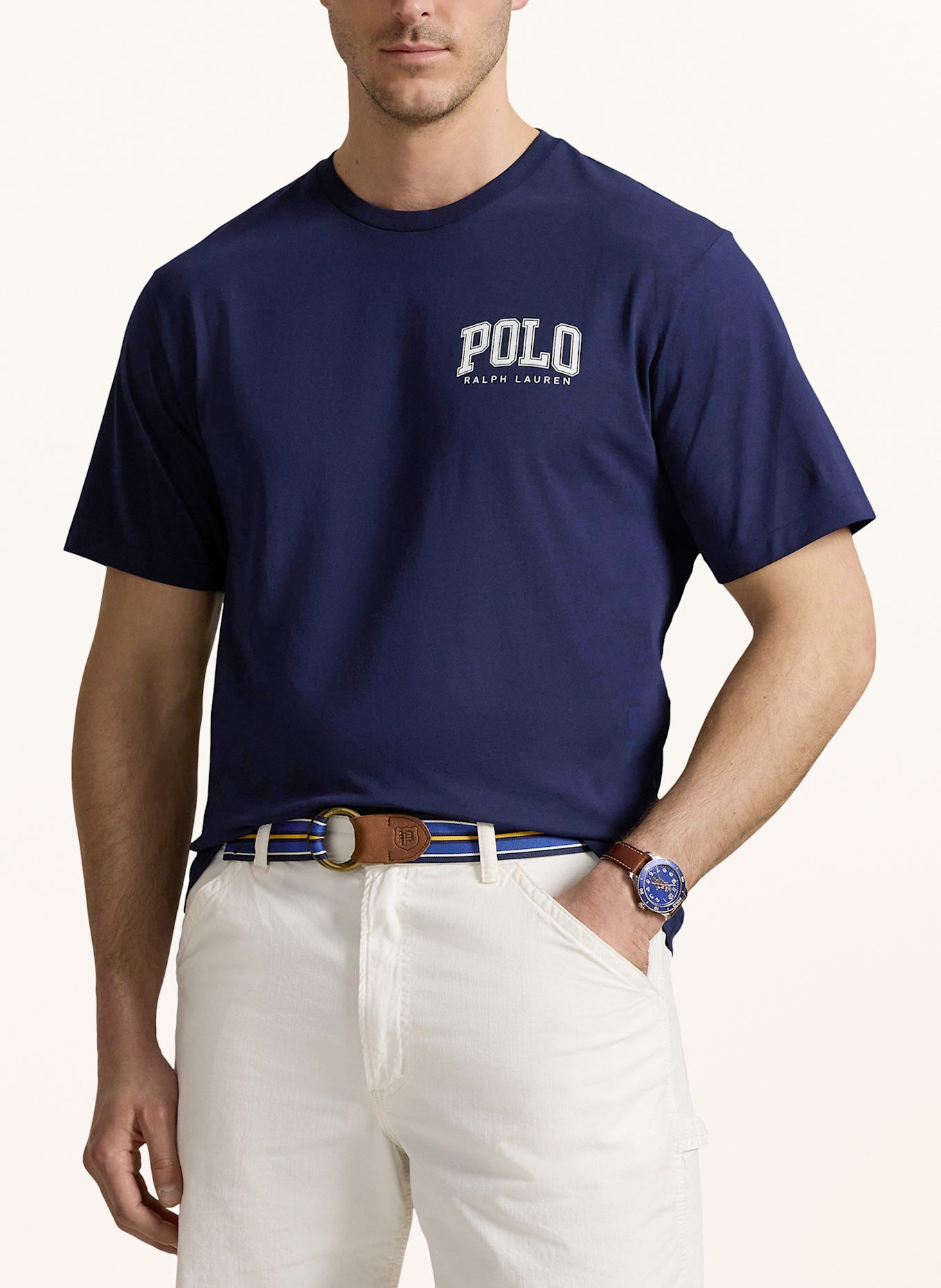 POLO RALPH LAUREN Big & Tall T-Shirt: DUNKELBLAU