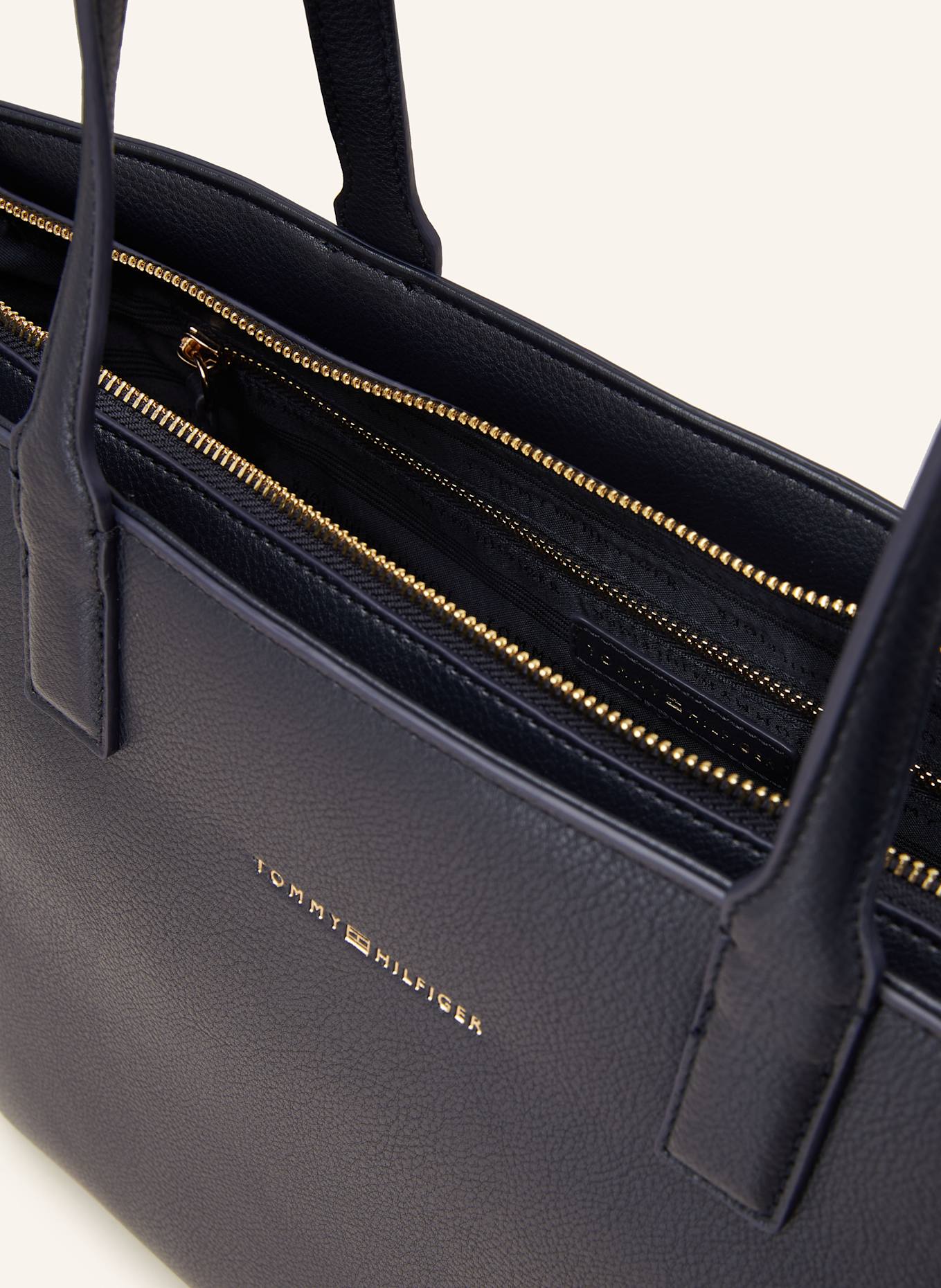 TOMMY HILFIGER Shopper: SCHWARZ