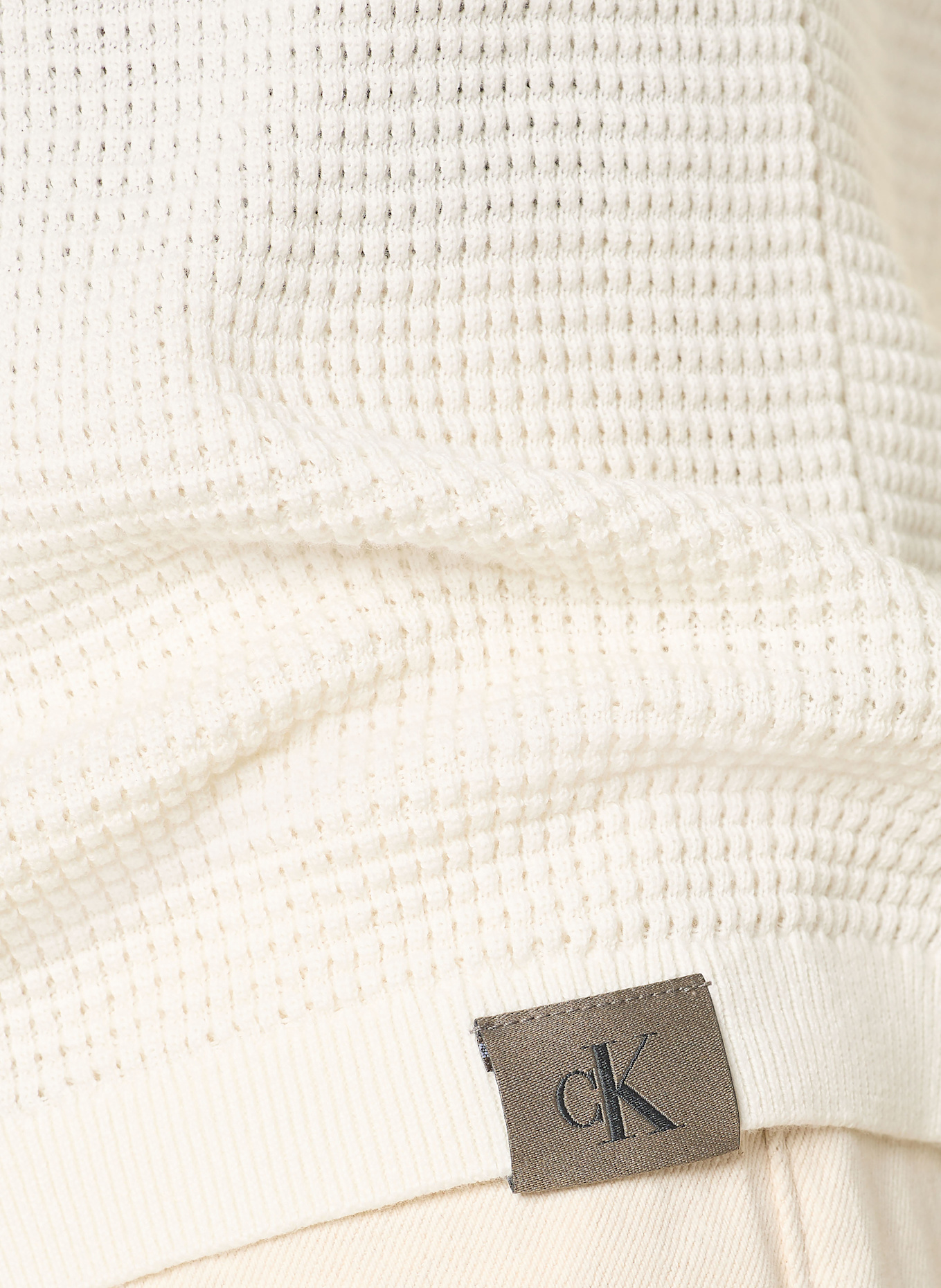 Calvin Klein Jeans Úpletová polokošile: REŽNÁ
