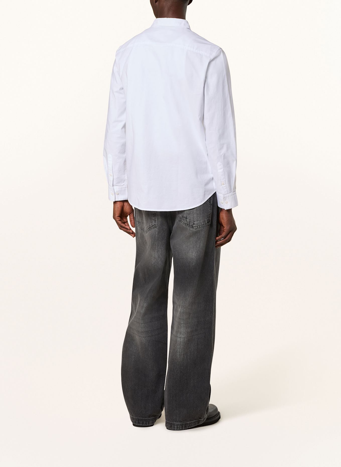 Calvin Klein Jeans Oxfordhemd Classic Fit: WEISS