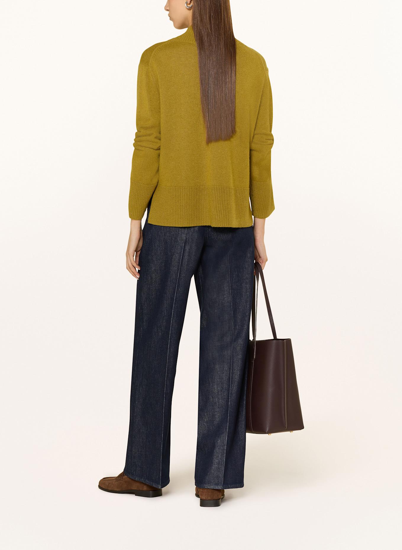 darling harbour Pullover mit Cashmere: GRÜN