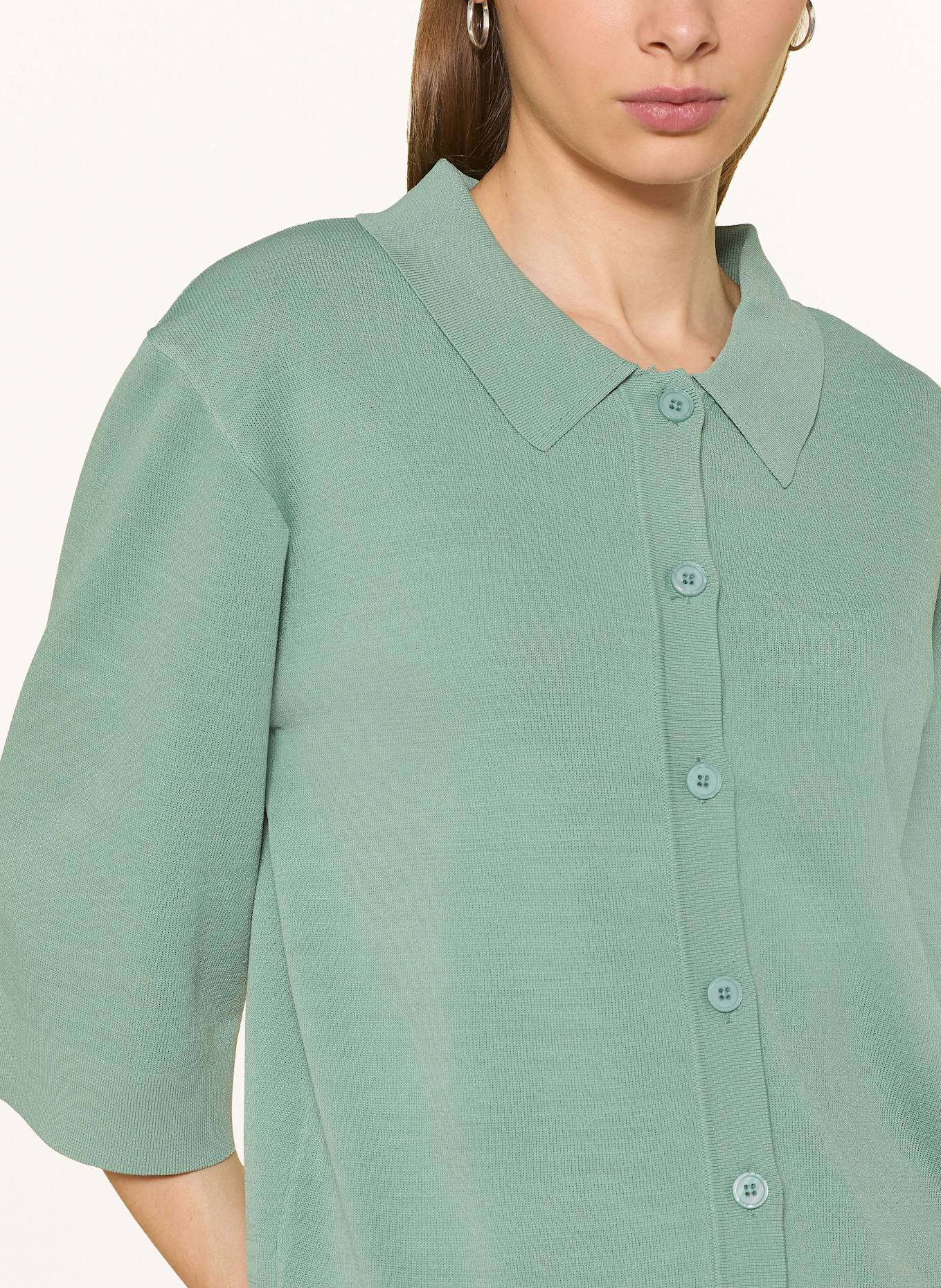 FYNCH-HATTON Strickjacke: HELLGRÜN