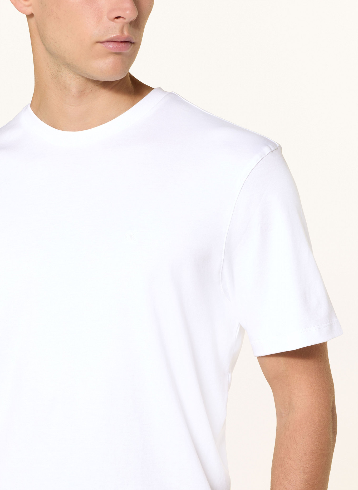 Calvin Klein T-Shirt: WEISS