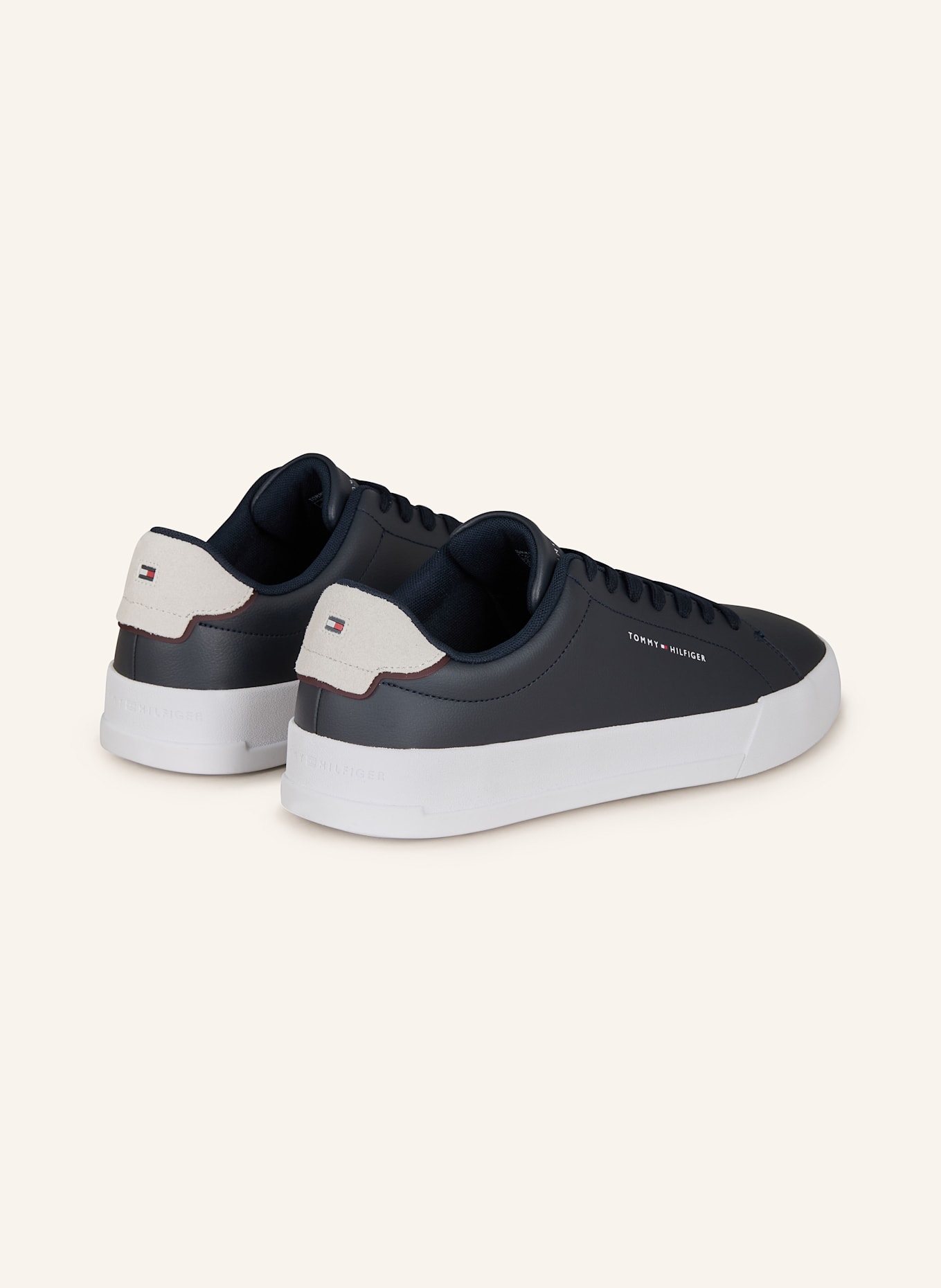 TOMMY HILFIGER Sneaker: DUNKELBLAU