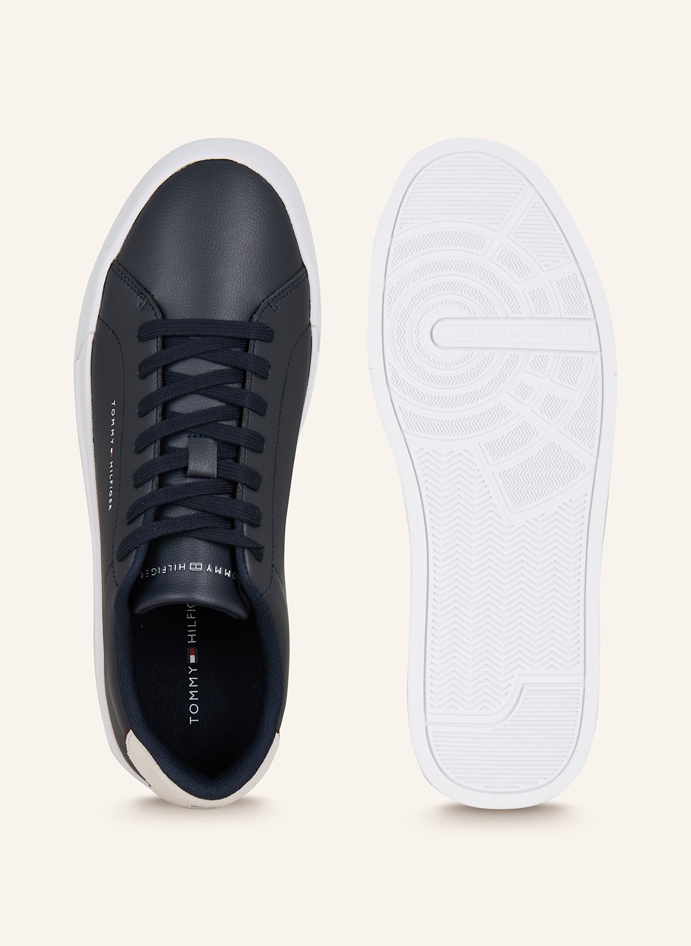 TOMMY HILFIGER Sneaker: DUNKELBLAU