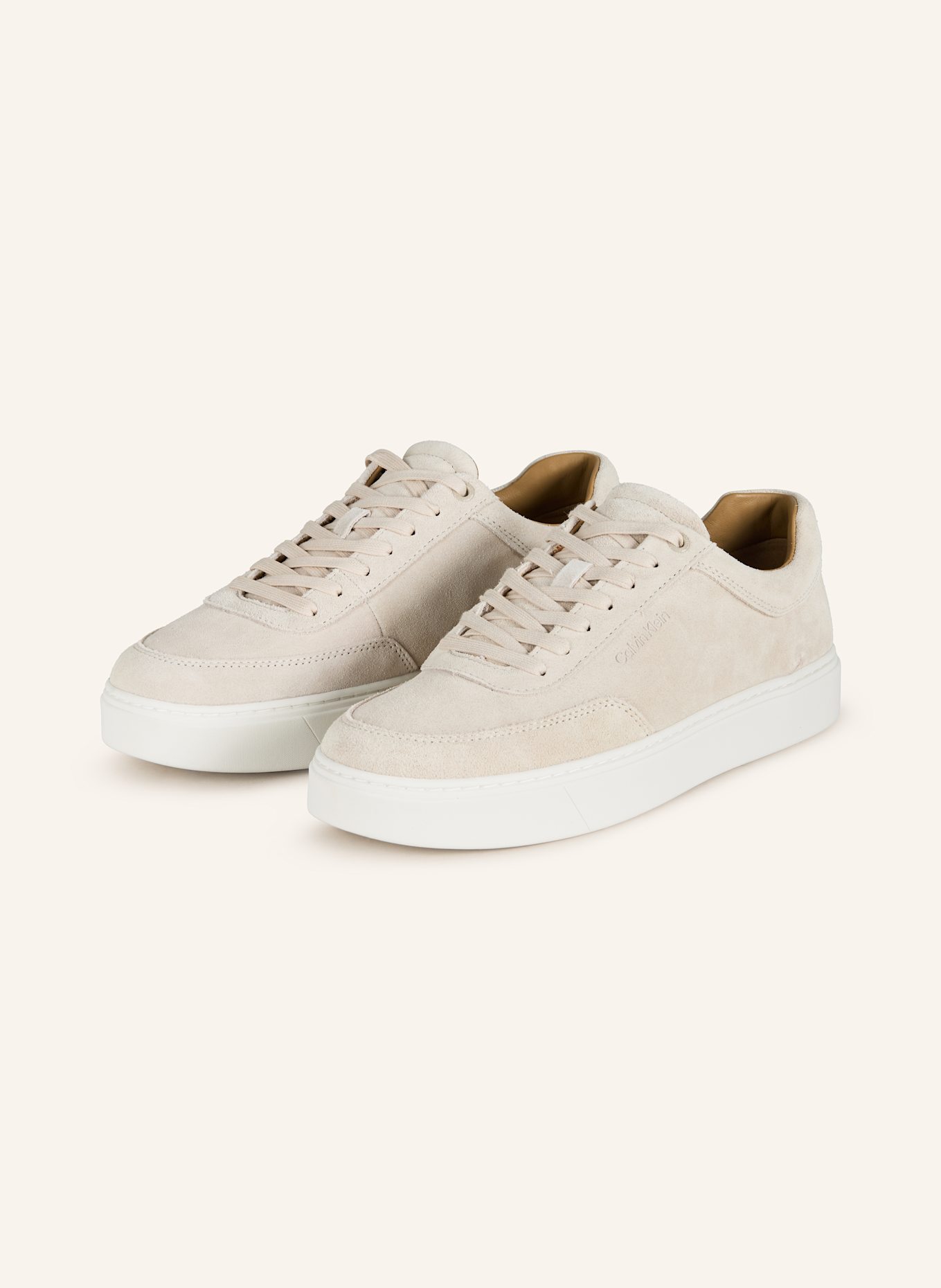 Calvin Klein Sneakersy: KREMOWY