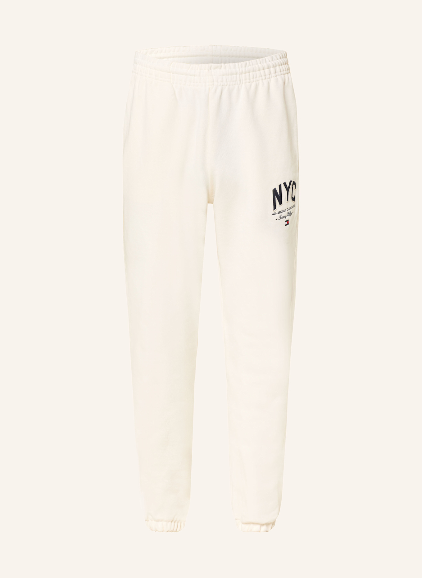 TOMMY HILFIGER Sweatpants: WEISS