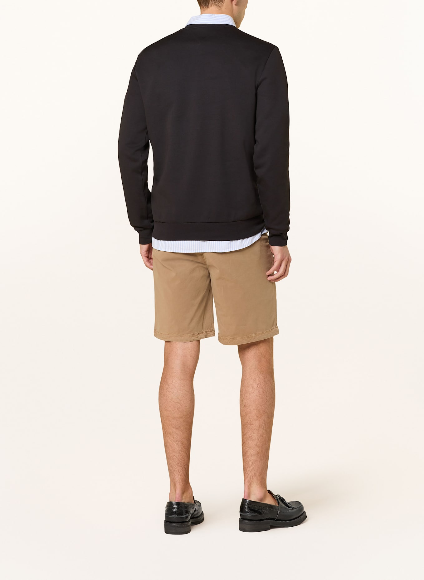 TOMMY HILFIGER Sweatshirt: BLACK