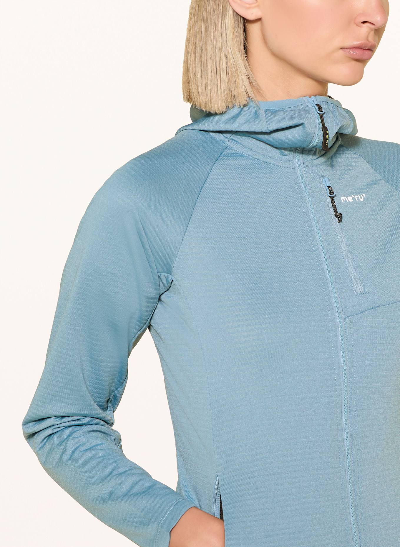 me°ru' Midlayer-Jacke HIGHFIELDS: BLAU