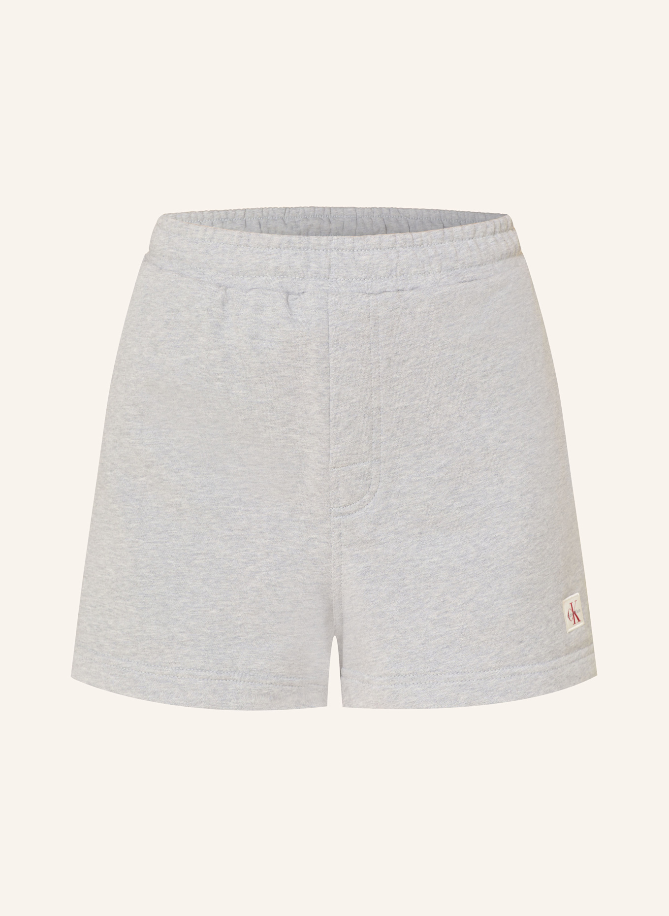 Calvin Klein Jeans Sweatshorts: HELLGRAU