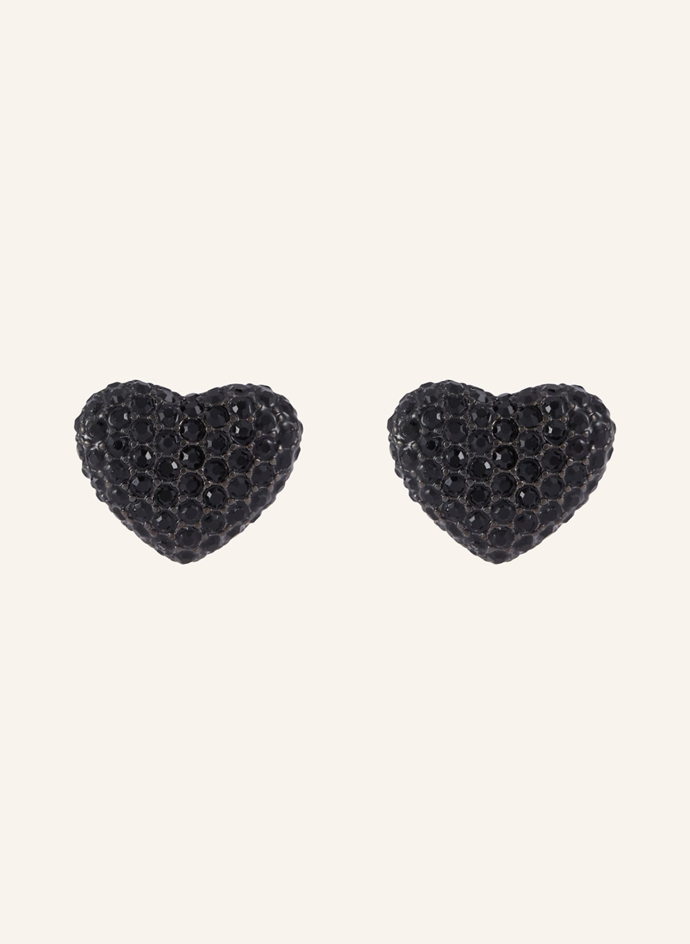 MARC JACOBS Ohrstecker BALLOON HEART: SCHWARZ
