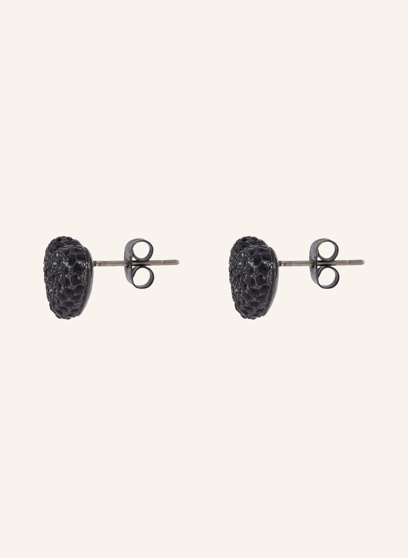 MARC JACOBS Ohrstecker BALLOON HEART: SCHWARZ