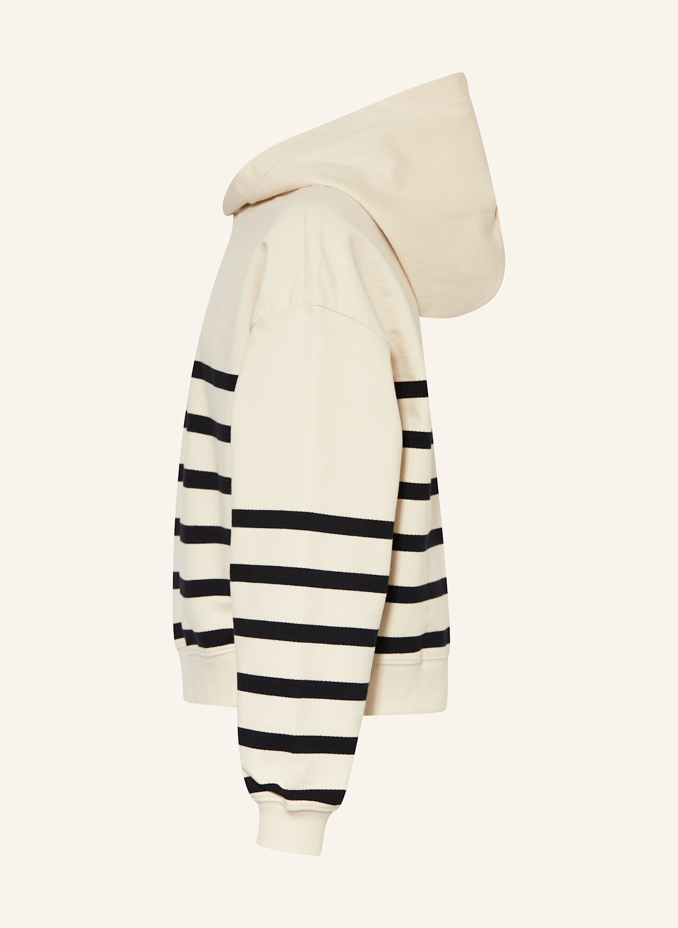 Calvin Klein Hoodie: ECRU/ SCHWARZ