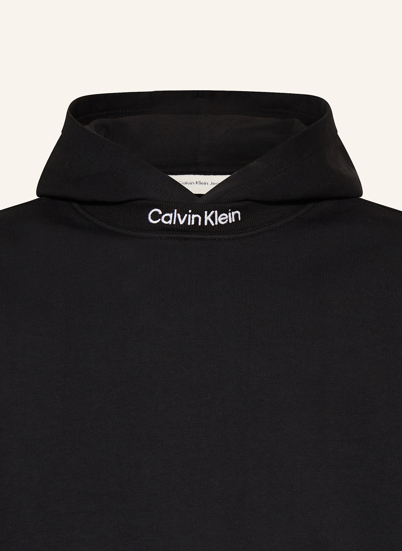 Calvin Klein Hoodie: SCHWARZ