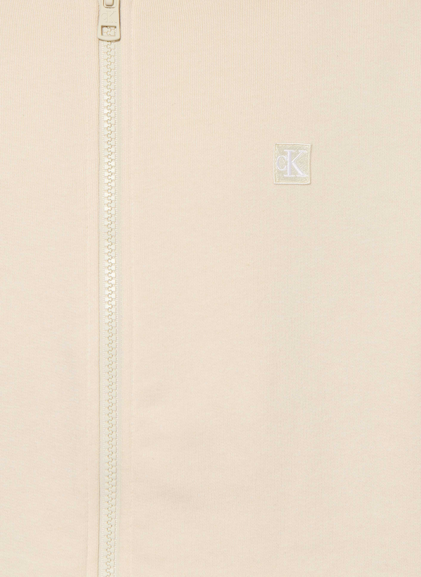 Calvin Klein Sweatjacke: CREME