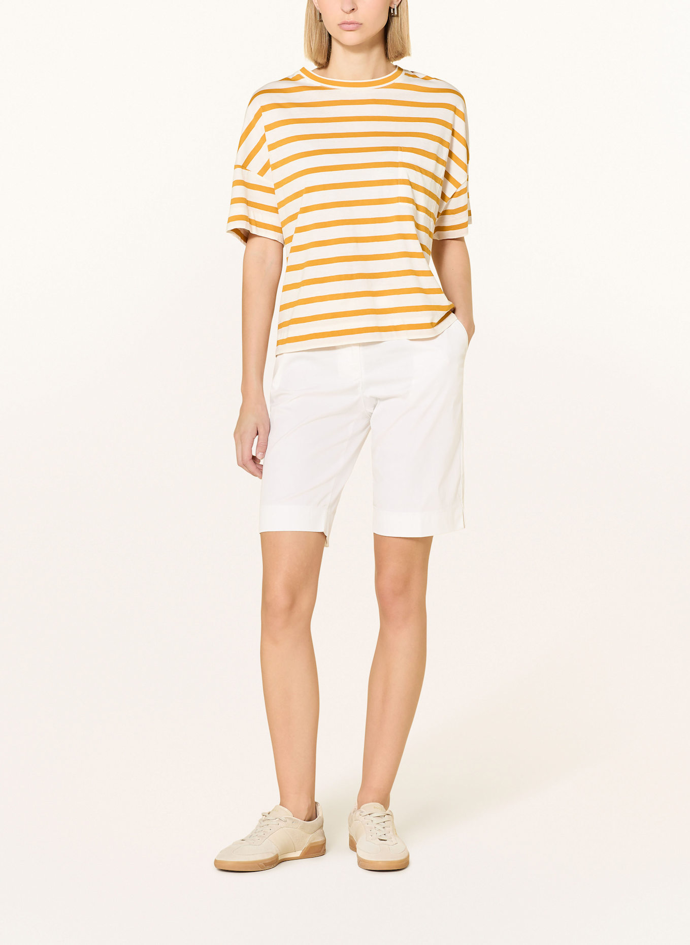 BRAX Shorts MIA B: WHITE