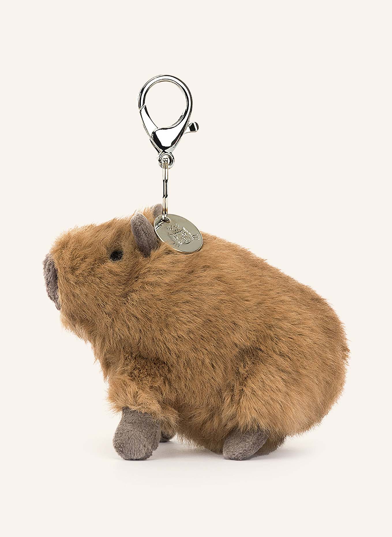 Jellycat Schlüssel- und Taschenanhänger CLYDE CAPYBARA: HELLBRAUN