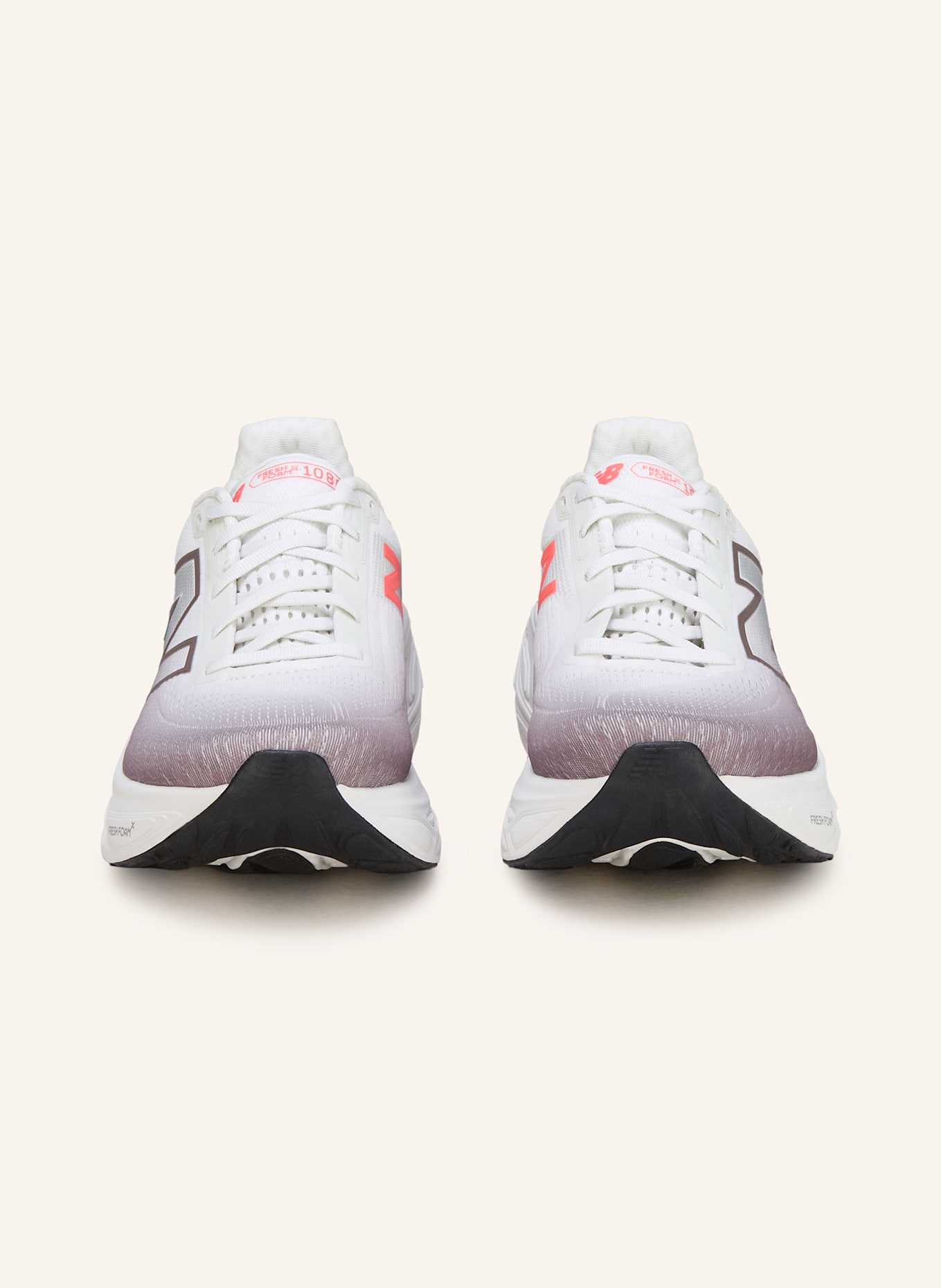 new balance Laufschuhe FRESH FOAM X 1080 V14: TAUPE/ WEISS