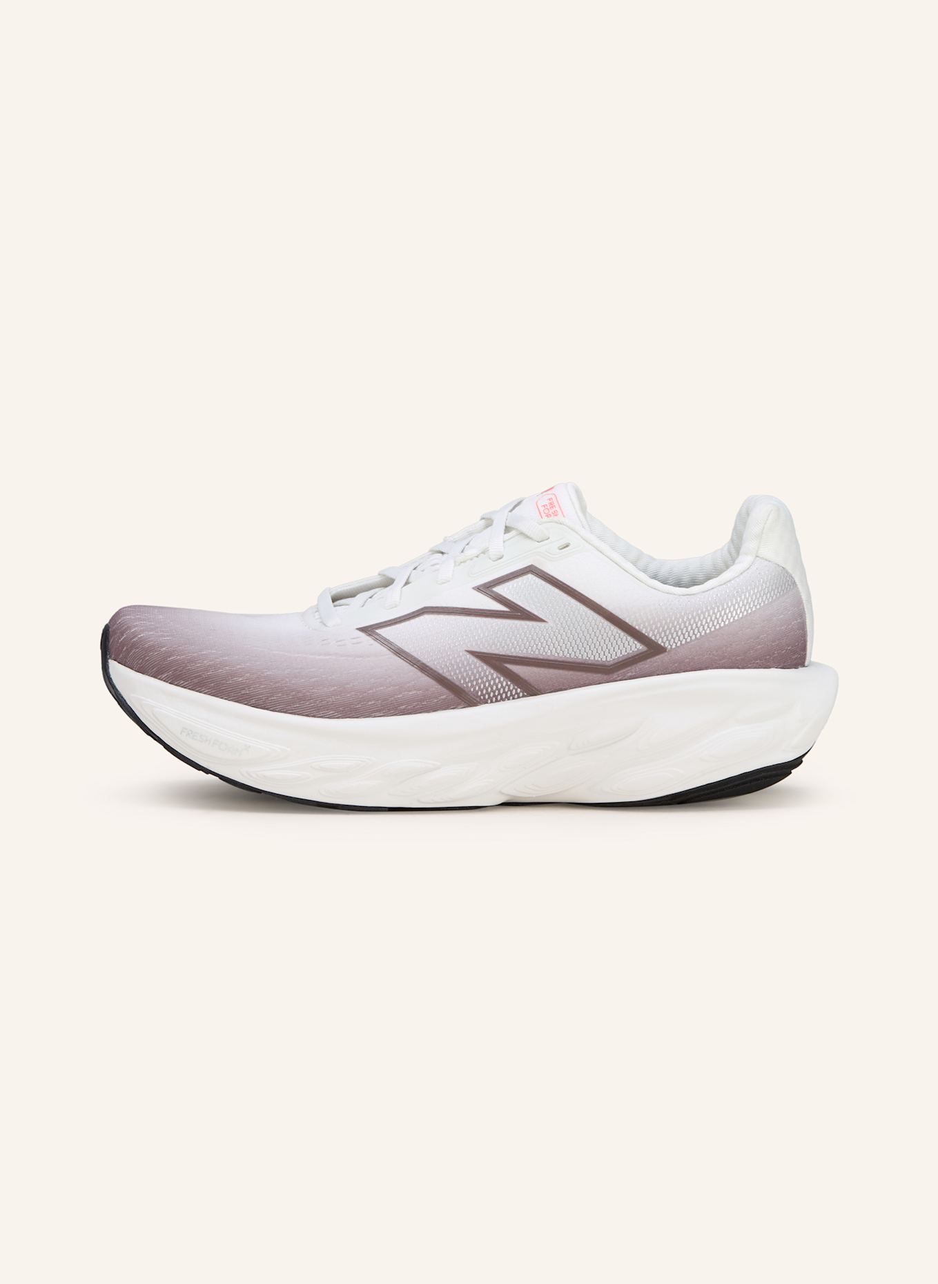 new balance Laufschuhe FRESH FOAM X 1080 V14: TAUPE/ WEISS