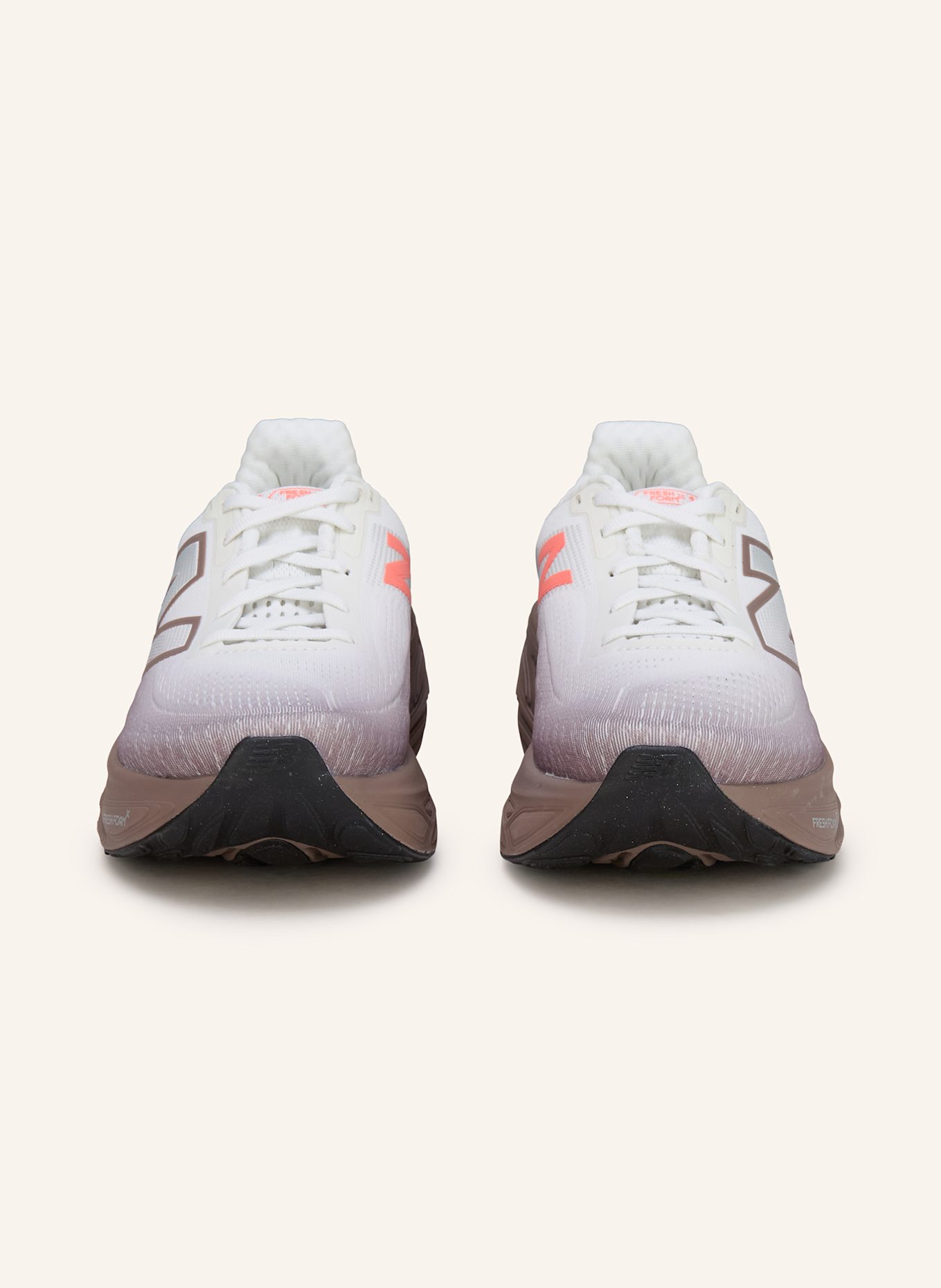new balance Laufschuhe FRESH FOAM X 1080 V14: TAUPE/ WEISS